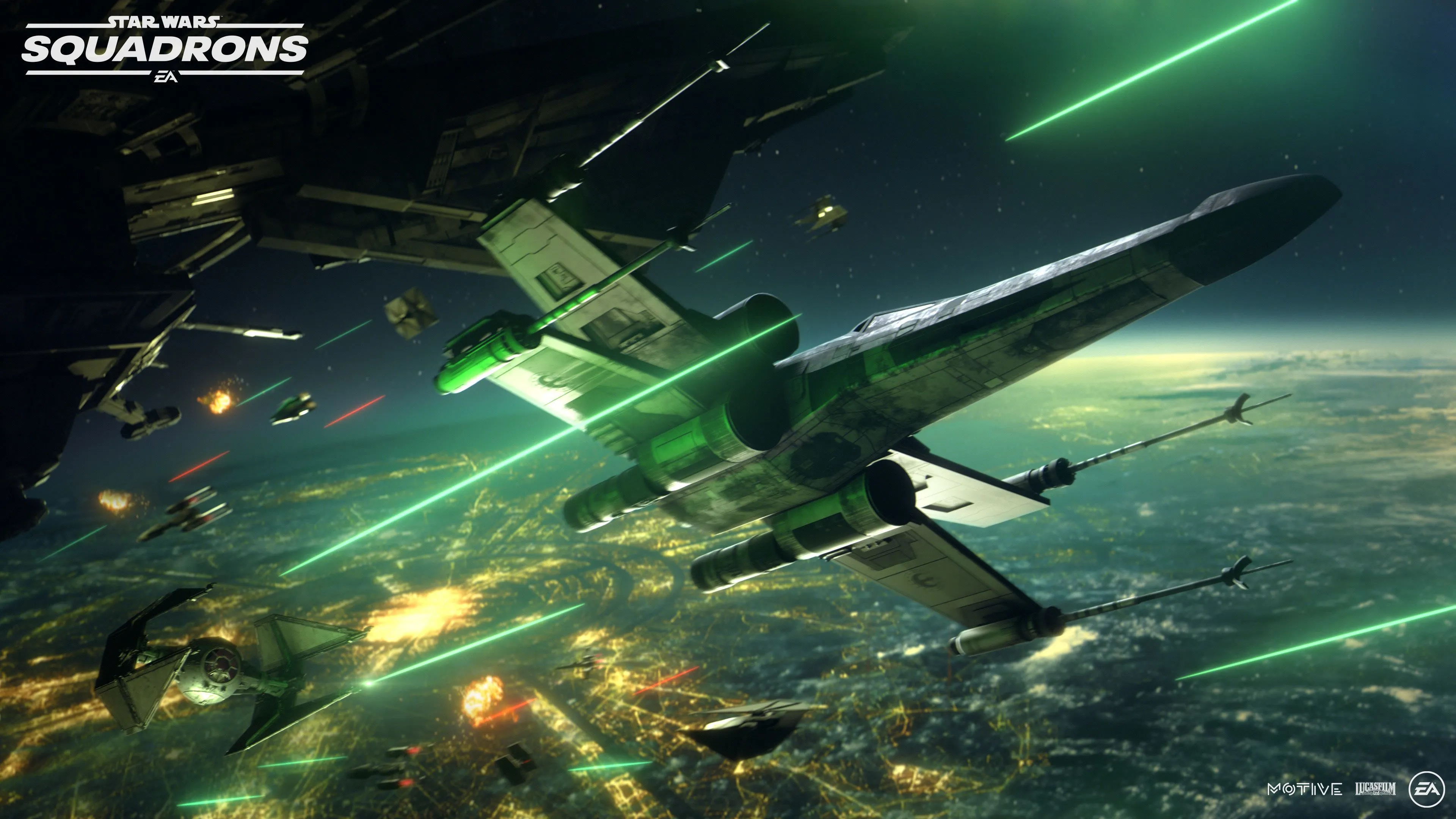 Star Wars: Squadrons Wallpaper 4K, PlayStation 4, PC Games, Xbox One