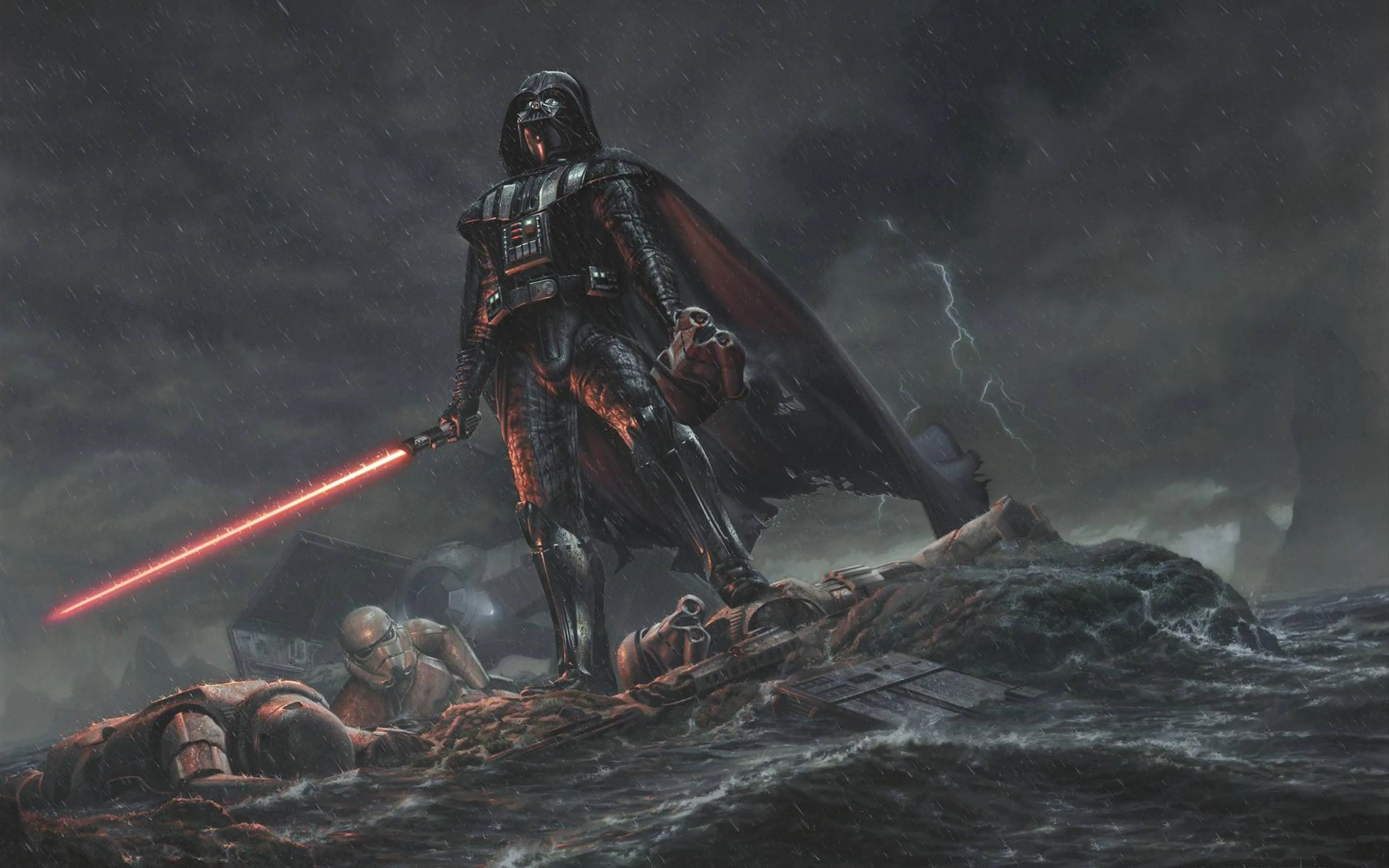 Darth Vader Star Wars Stormtrooper Wallpaper, HD Movies 4K Wallpaper, Image and Background