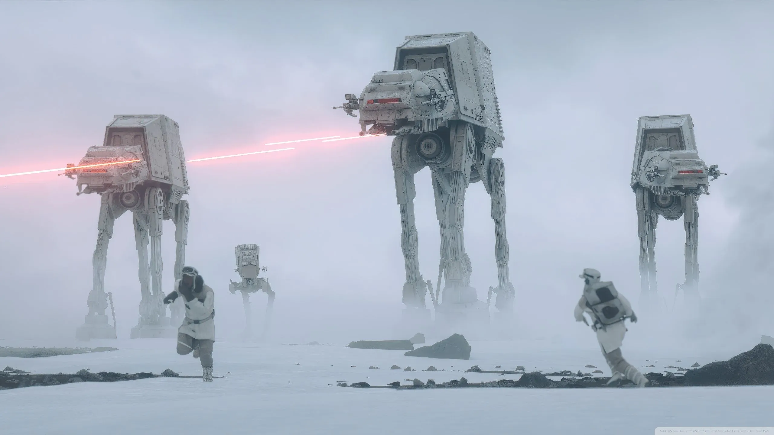 Star Wars Walkers 4K UHD Wallpaper for UltraHD Desktop and TV, Widescreen and UltraWide Display