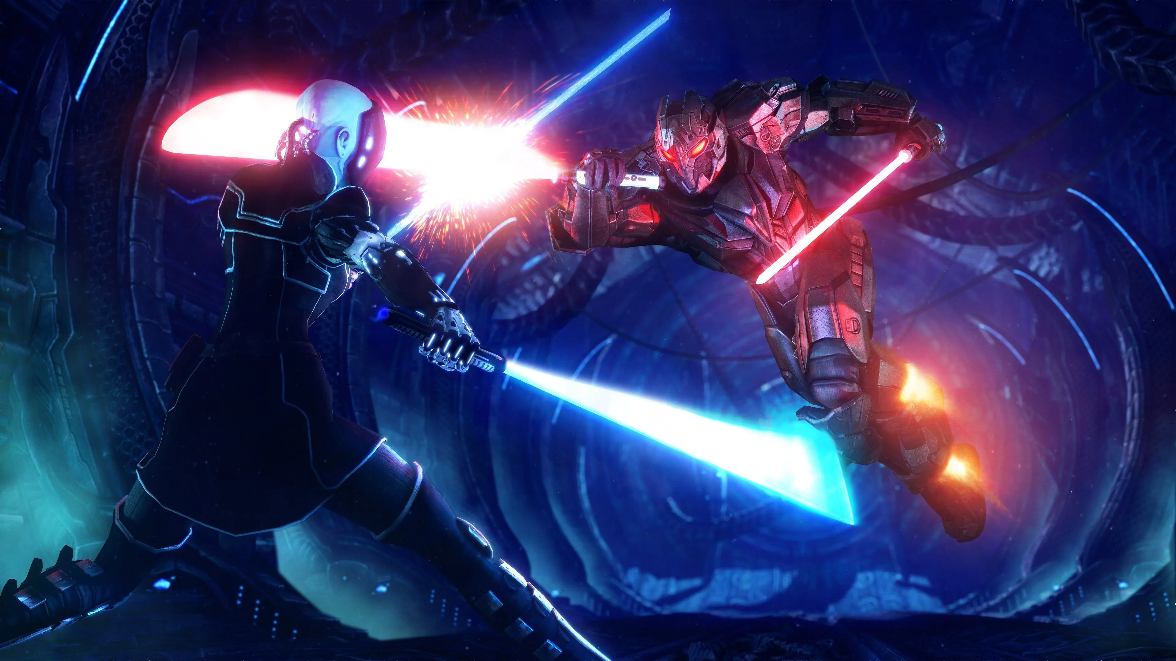 lightsaber, Star Wars, Video Games Wallpaper HD / Desktop and Mobile Background