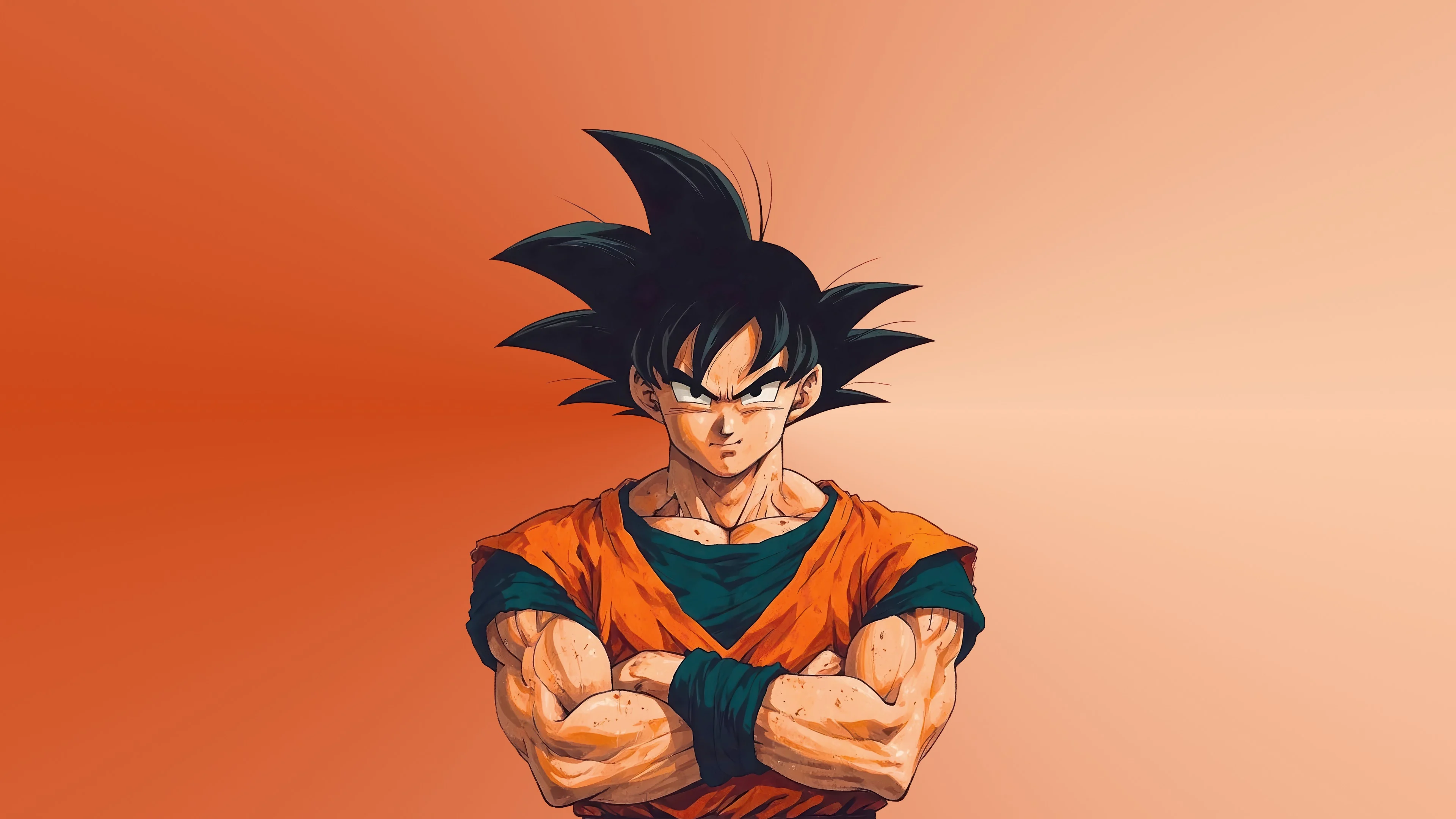 Goku from Dragon Ball Anime Wallpaper 4k for Desktop