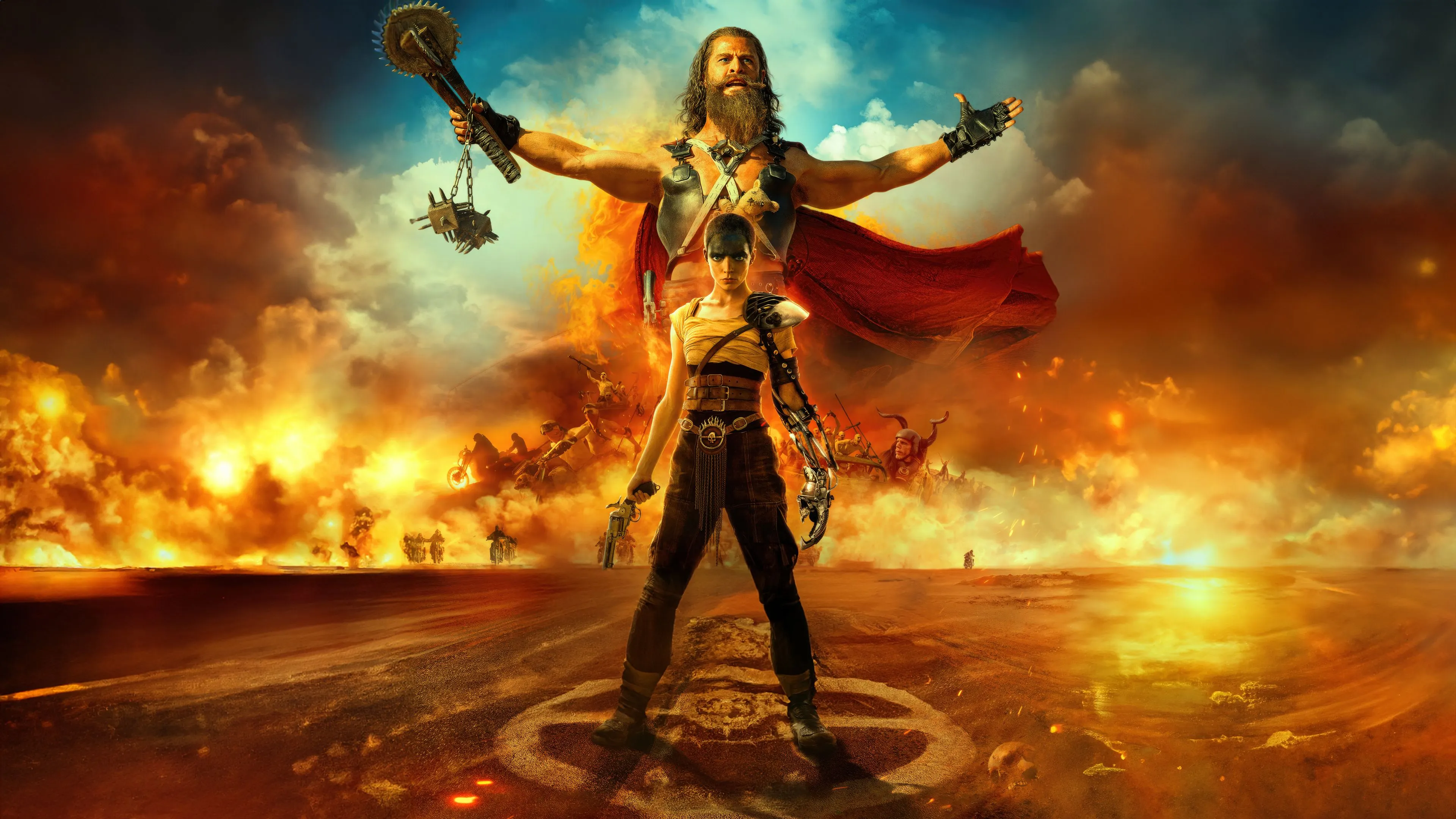 Furiosa A Mad Max Saga Movie Desktop Wallpaper