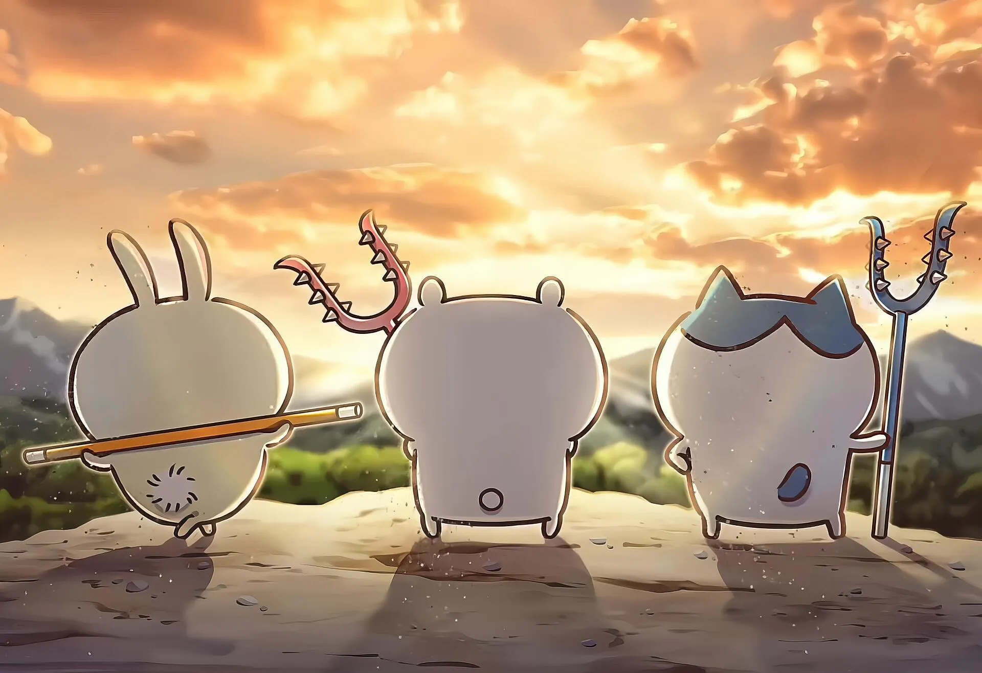 Chiikawa Sunset Squad