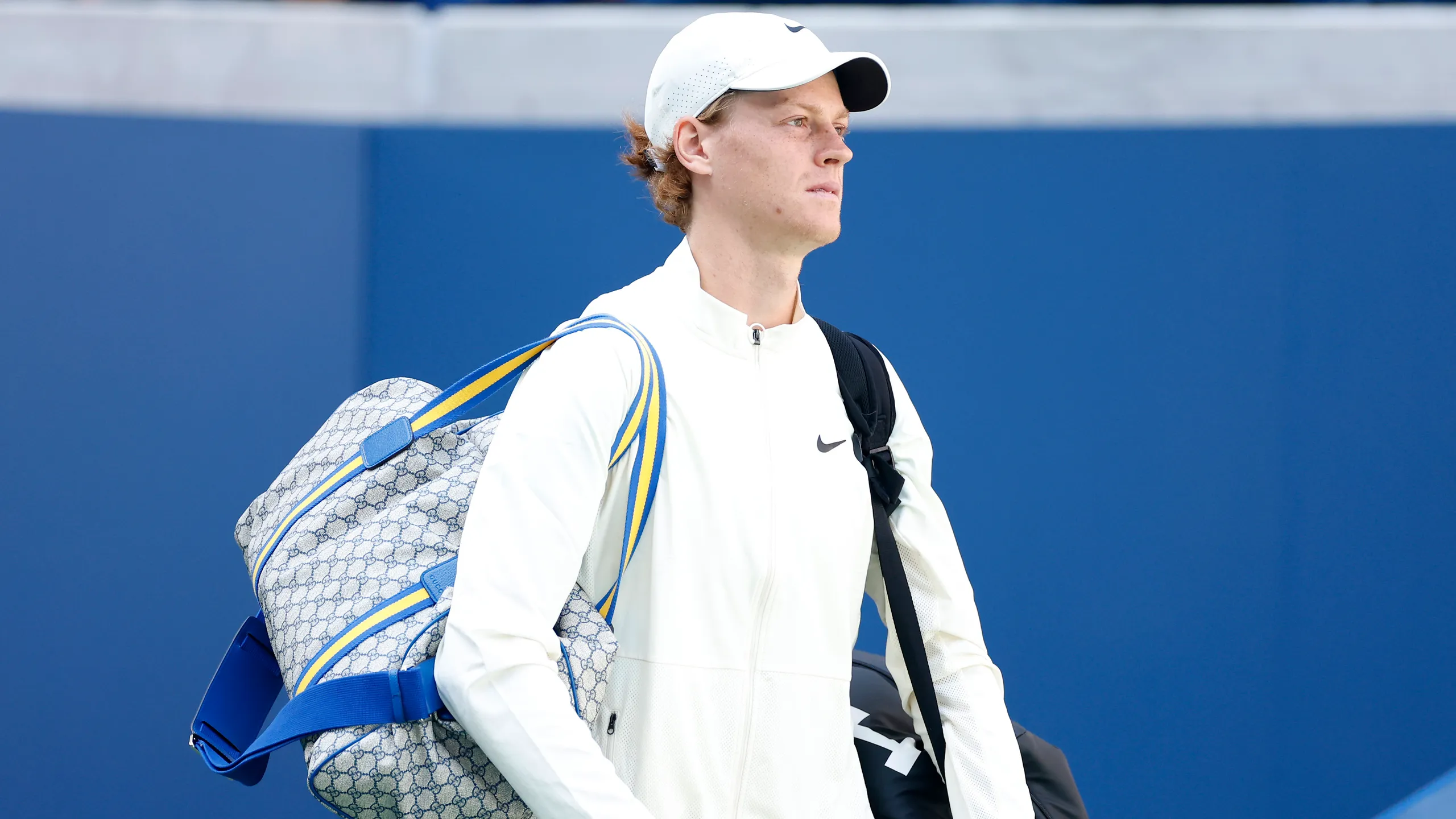 Jannik Sinner's making a Gucci show out of the US Open