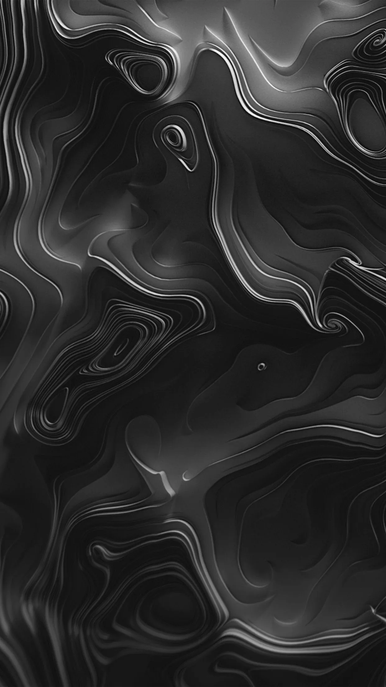 iPhone 6 wallpaper. map curves dark pattern background bw