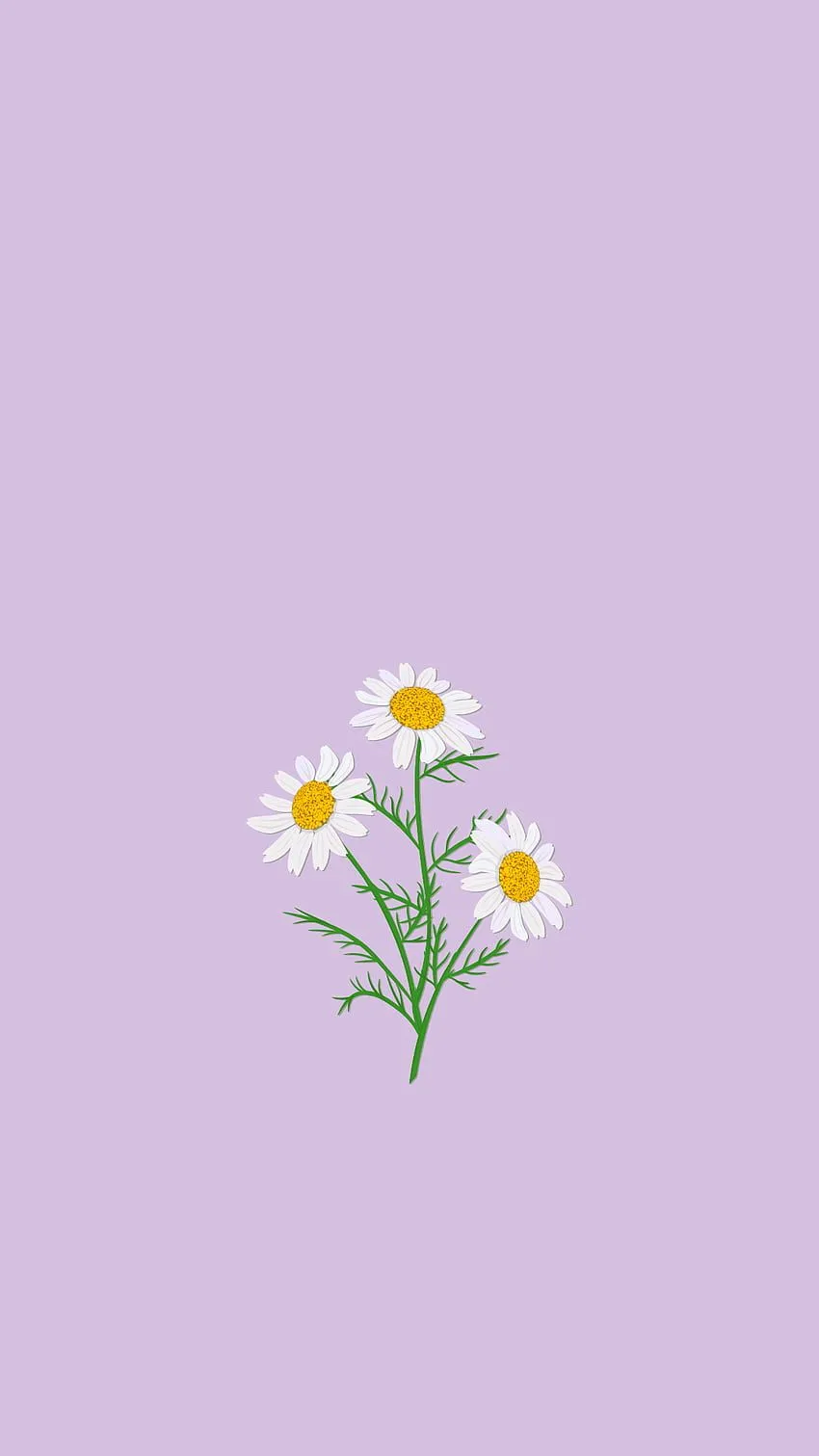 Aesthetic Phone for Spring Violet Journal, Cute Purple Phone HD phone wallpaper