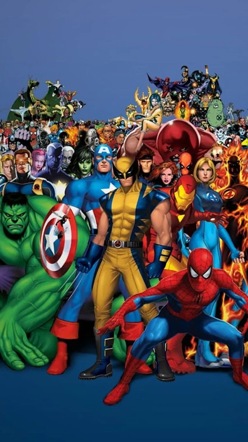 Marvel Android, Marvel Heroes HD phone wallpaper