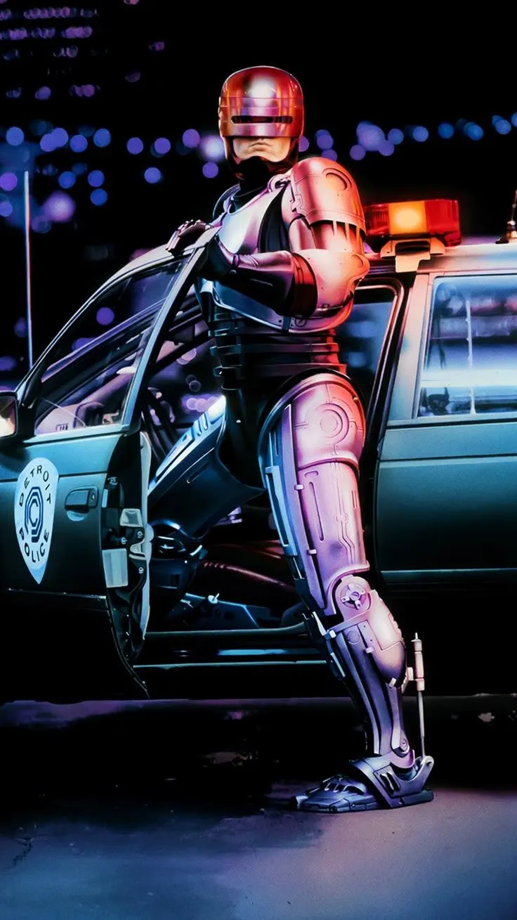 RoboCop Phone Wallpaper. Moviemania. Robocop, Classic movie posters, Movie artwork