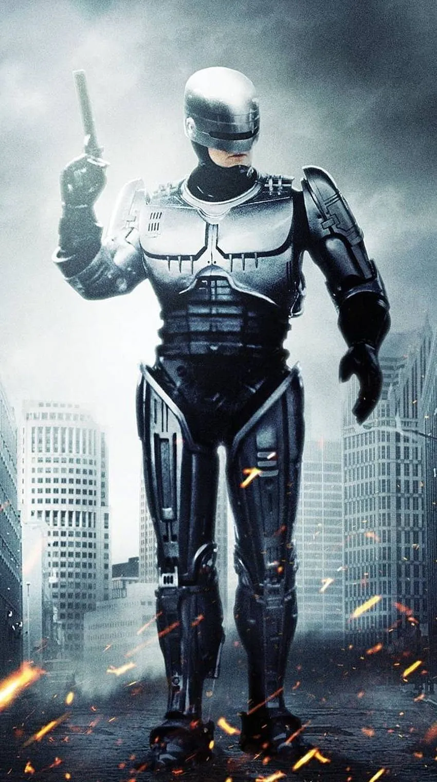 RoboCop by Karagranis, robocop iphone HD phone wallpaper