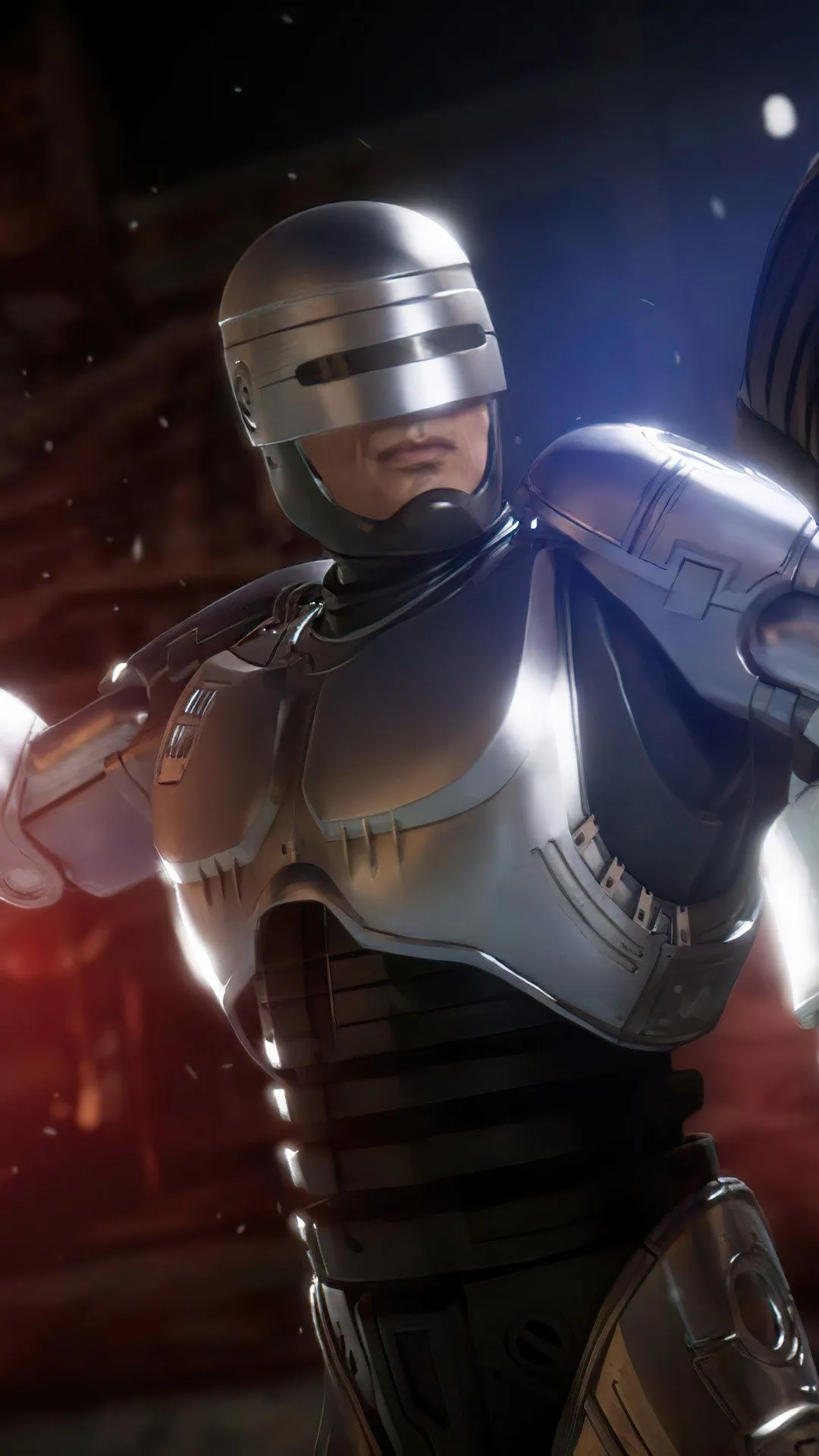 RoboCop, MK11, Mortal Kombat 11, Video Game HD Phone Wallpaper