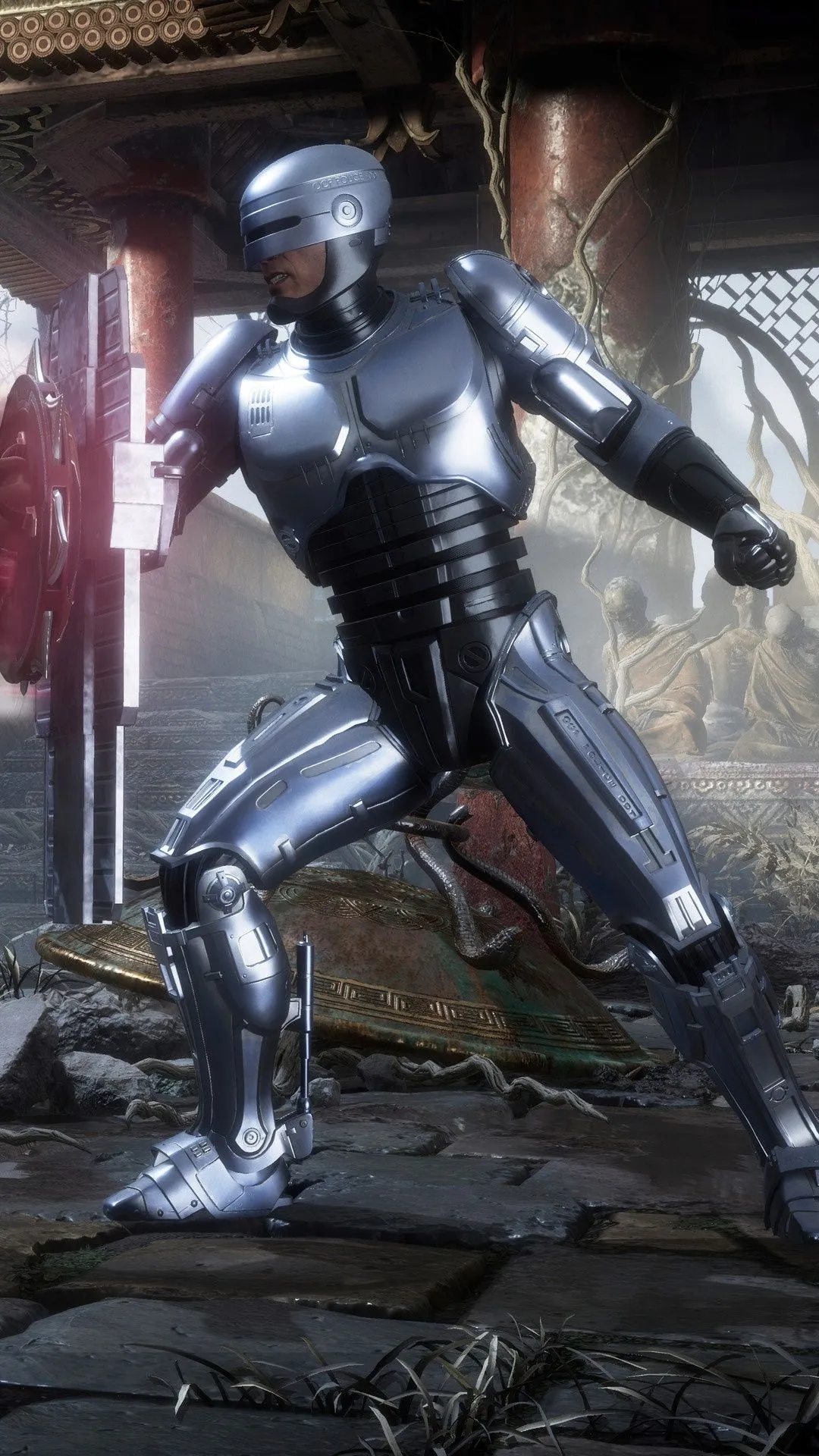 Robocop From Mortal Kombat 11 HD Phone Wallpaper