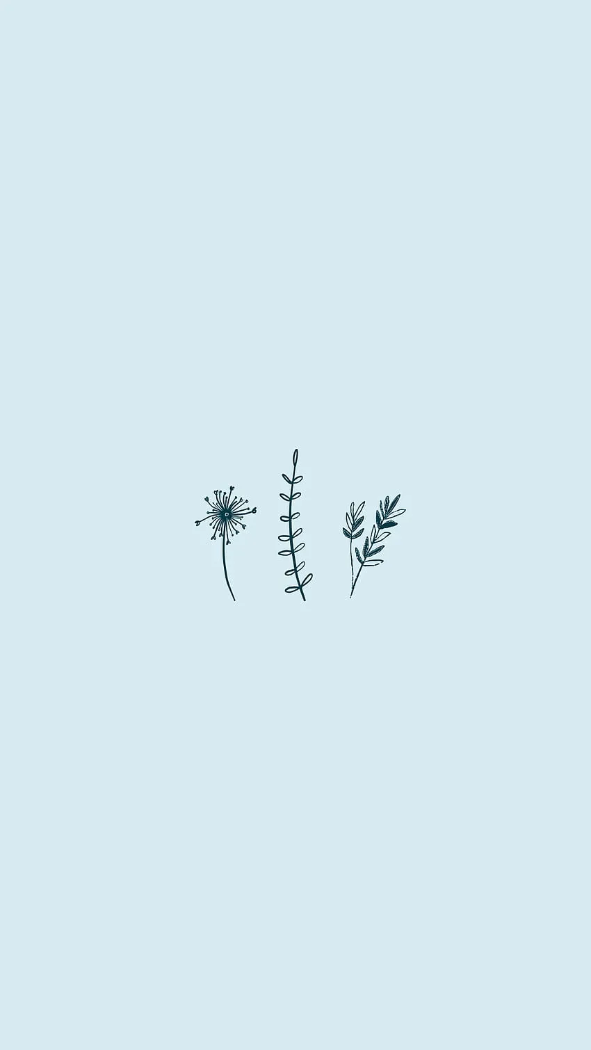 Blue Aesthetic. Simple iphone, Cute simple, iPhone lights, Light Blue Minimal HD phone wallpaper
