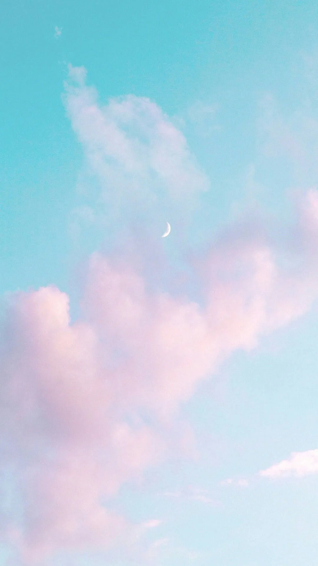 Download Enhance Your Day To Day Phone Usage With Our Pastel Blue IPhone Aesthetic Wallpaper