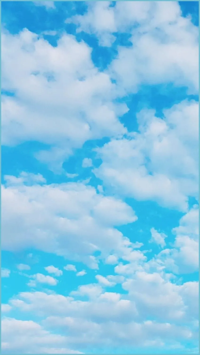 Sky Blue Aesthetic Light Blue, Pastel Blue Aesthetic Clouds HD phone wallpaper