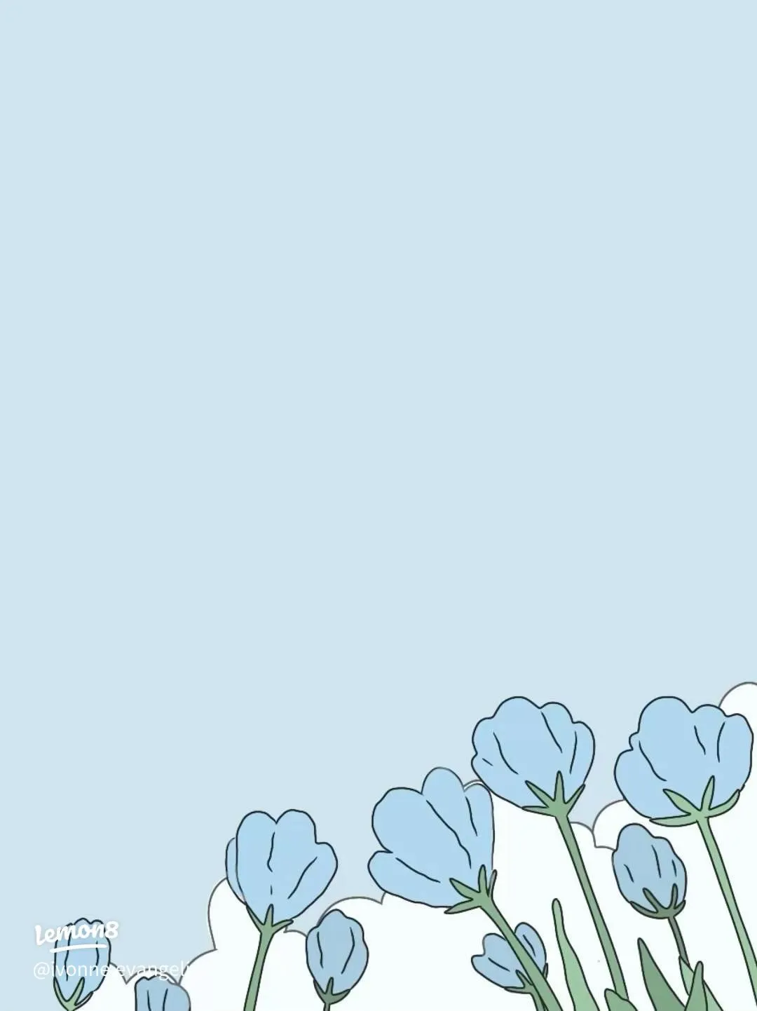 Charming Blue Edition Wallpaper for Your Space