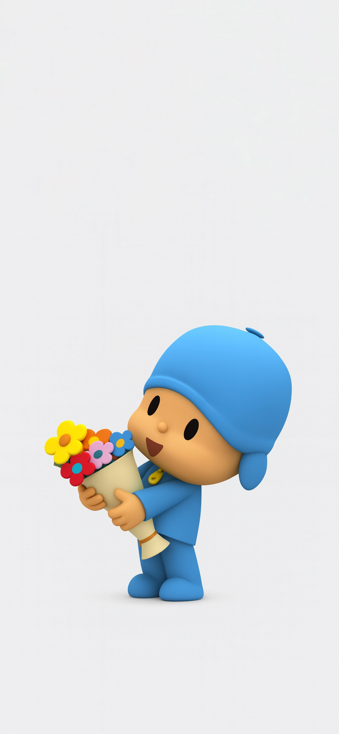 Pocoyo 4K Wallpaper for iPhone