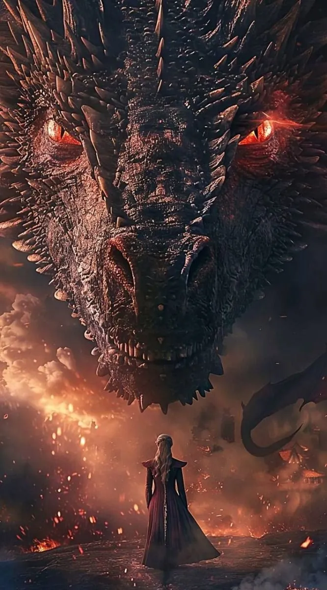 4K HD Android Wallpaper Need Load iPhone iOS theme Daenerys Targaryen x Jon Snow x Game of Thrones GOT