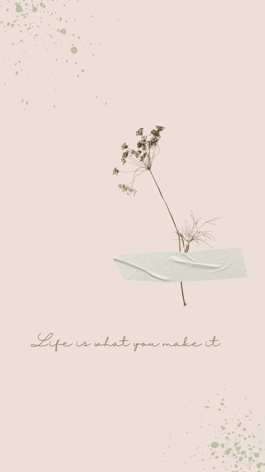 iPhone Aesthetic Wallpaper, Minimalist, Neutral Wallpaper, 30pcs Affirmation Wallpaper