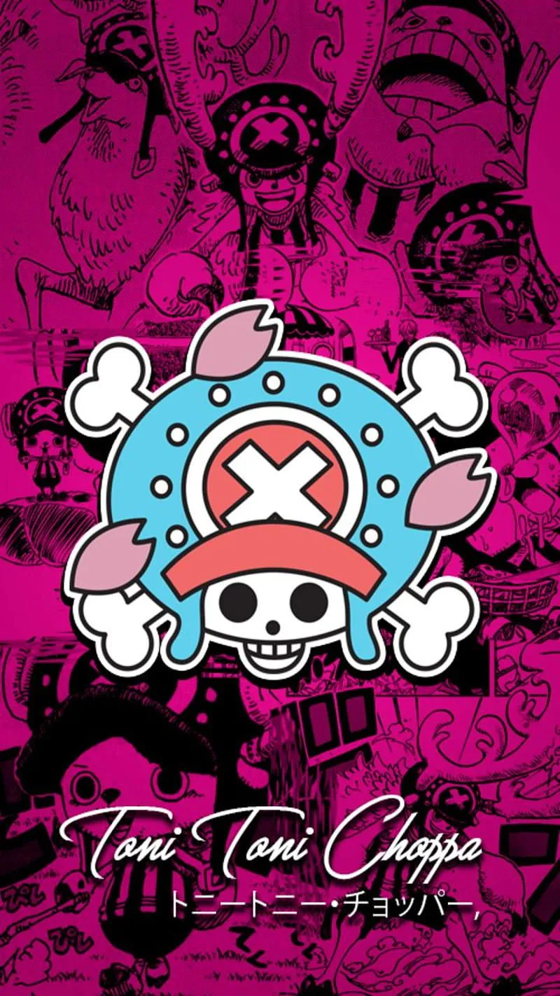 Chopper symbol, anime, one piece, HD phone wallpaper