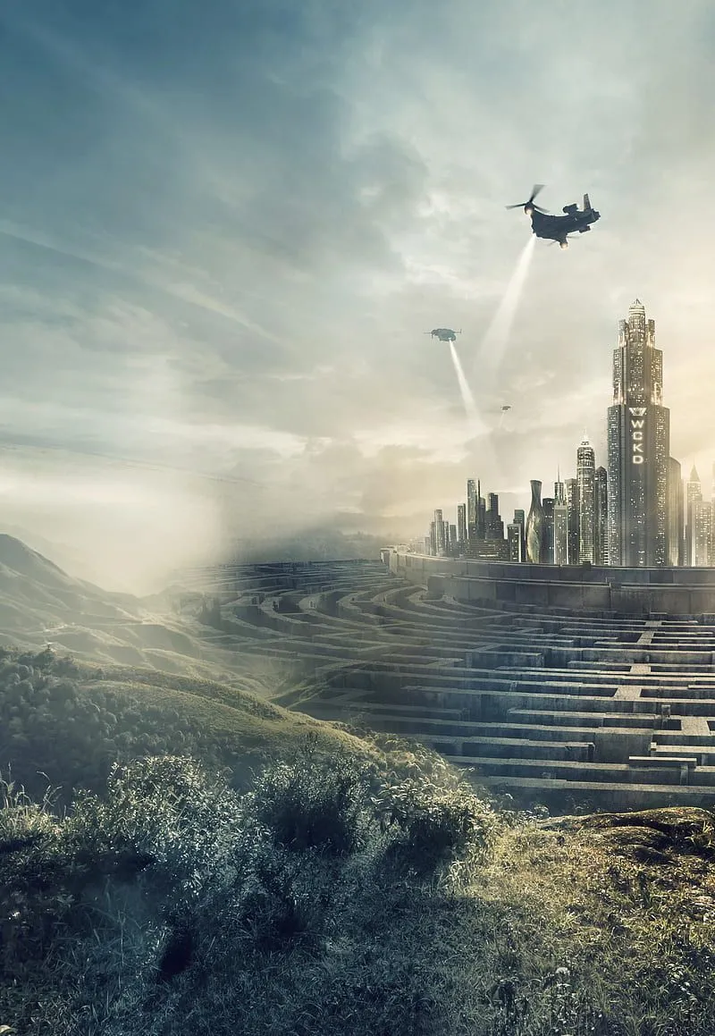 Maze runner, city, HD phone wallpaper
