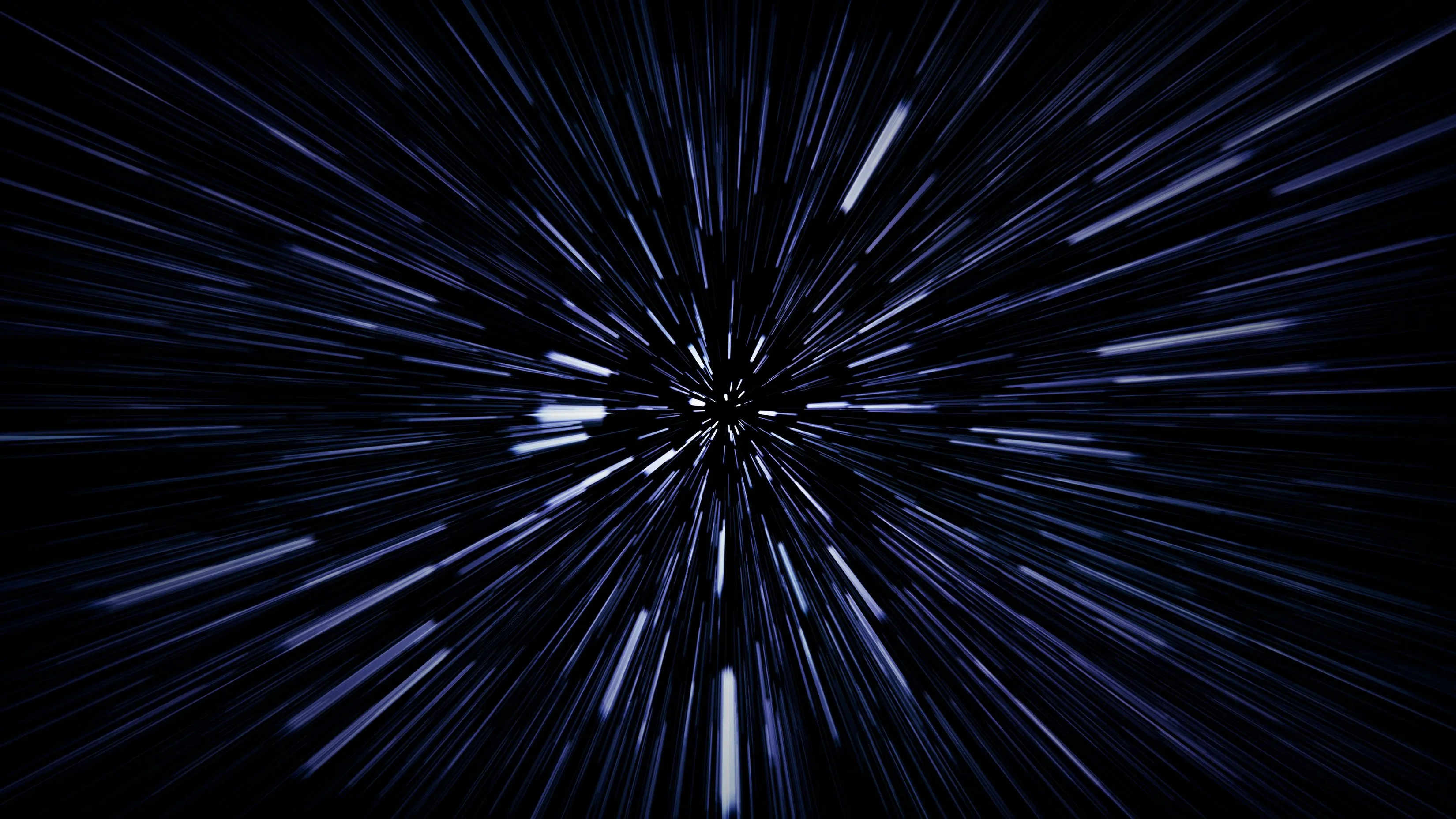 Hyperspace Warp Blue And White Dark 8K Ultra HD Ultra HD Computer Desktop Image Wallpaper Background Backdrops Display Image Theme 4K Mac And PC