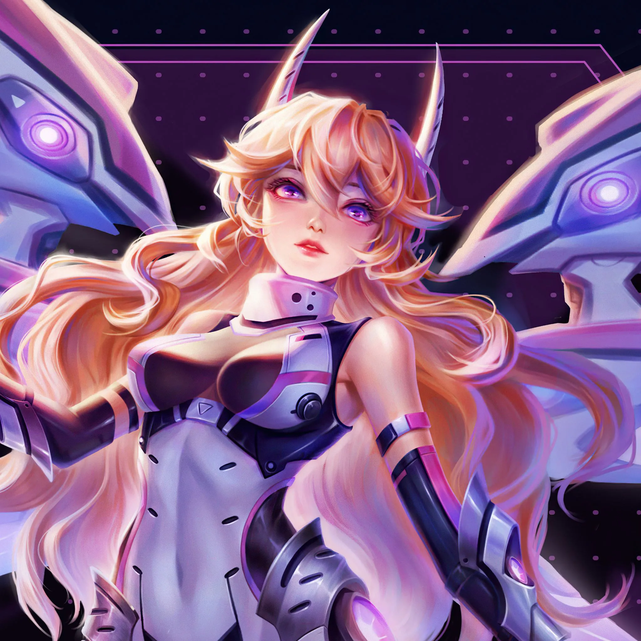 Fan Art Lauriel Aov Cybercore iPad Air , HD 4k Wallpaper, Image, Background, Photos and Picture