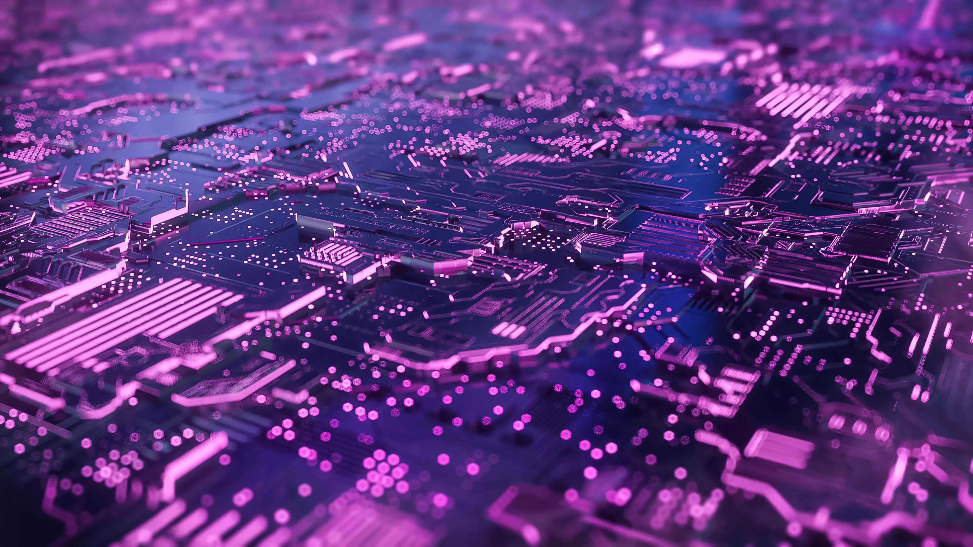 Purple Cyber Wallpaper, HD Background on WallpaperBat
