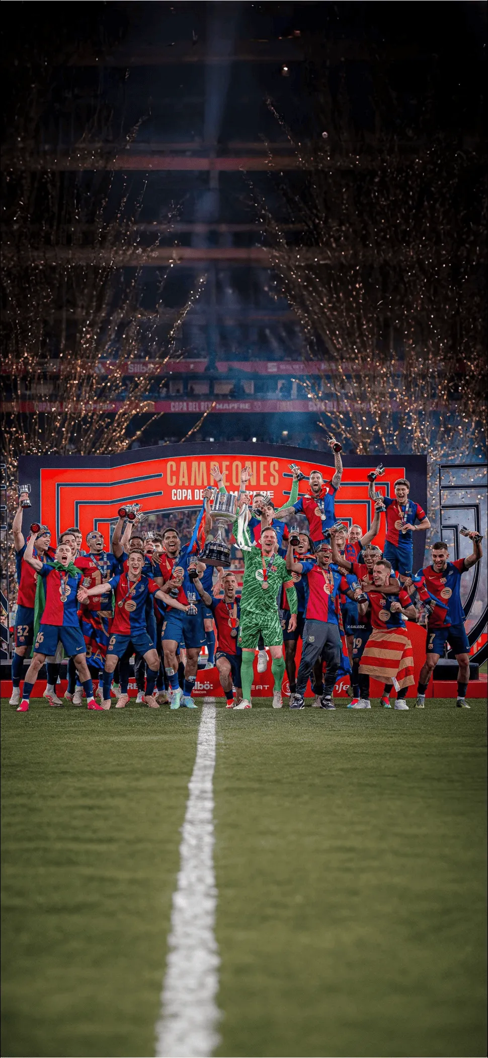 FC Barcelona Wallpaper 4k iPhone