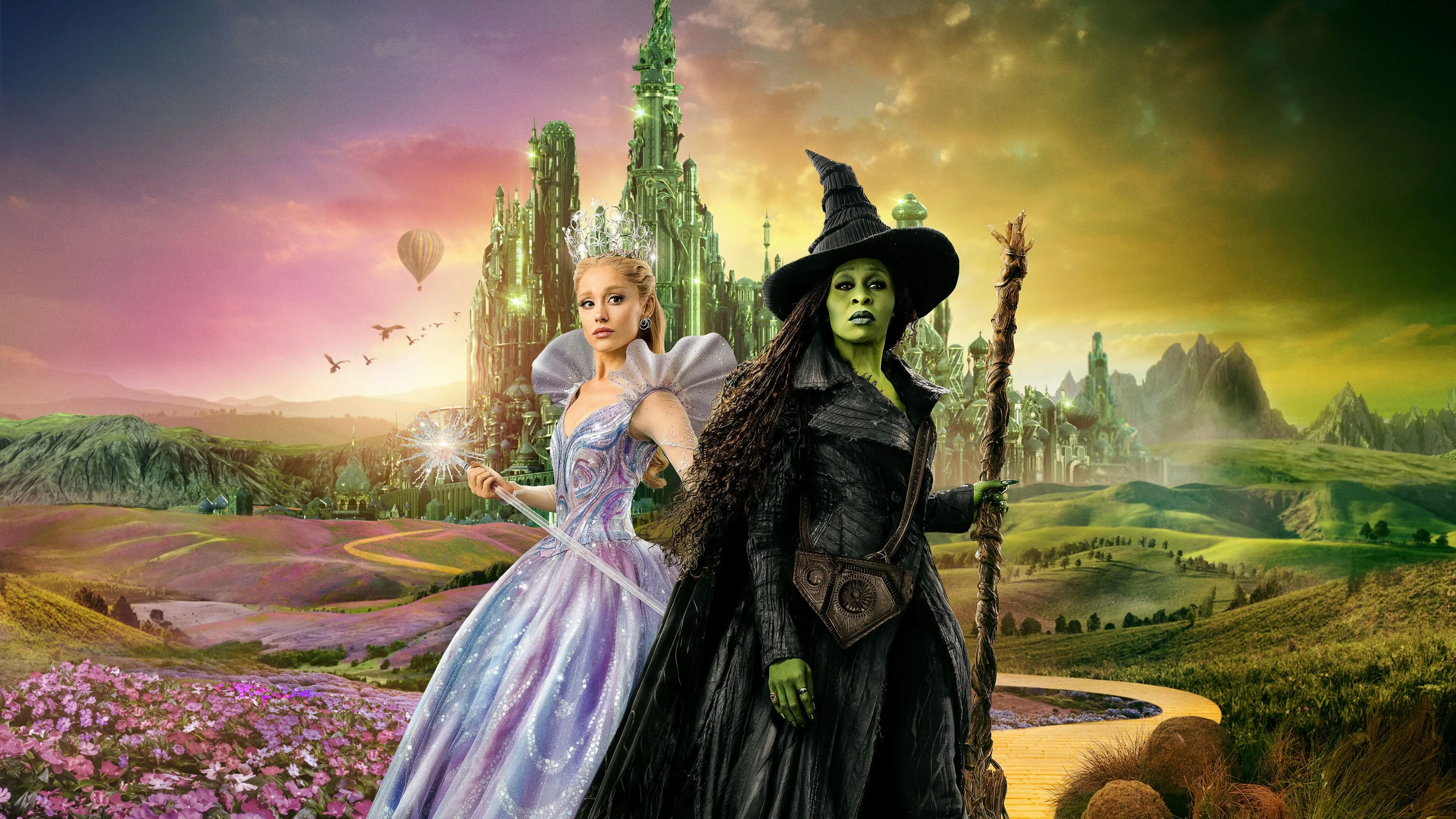 Wicked: For Good Wallpaper 4K, Vertical, Movie poster