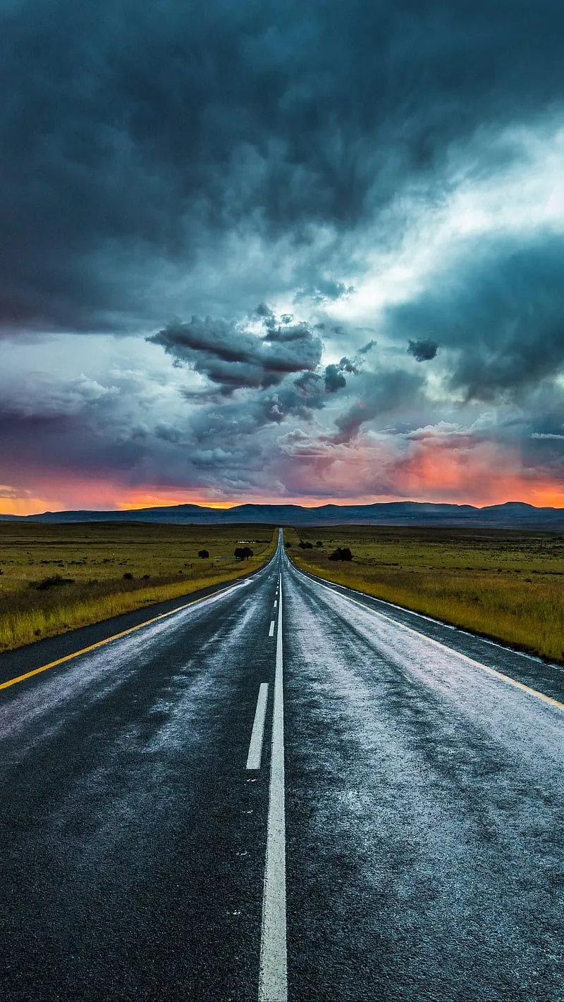 Road, roads, route, street, HD phone wallpaper