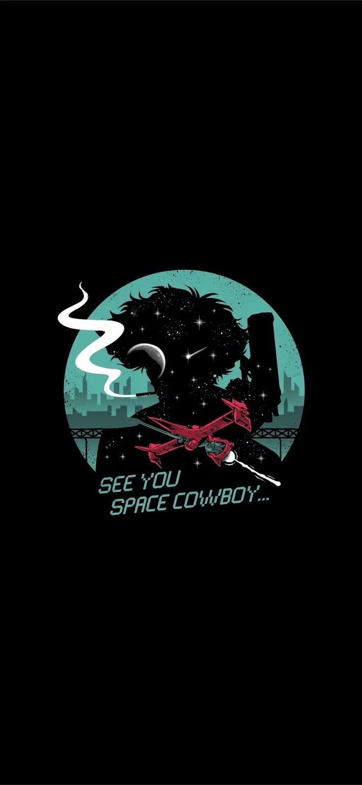 See you space cowboy iPhone 11 Wallpaper