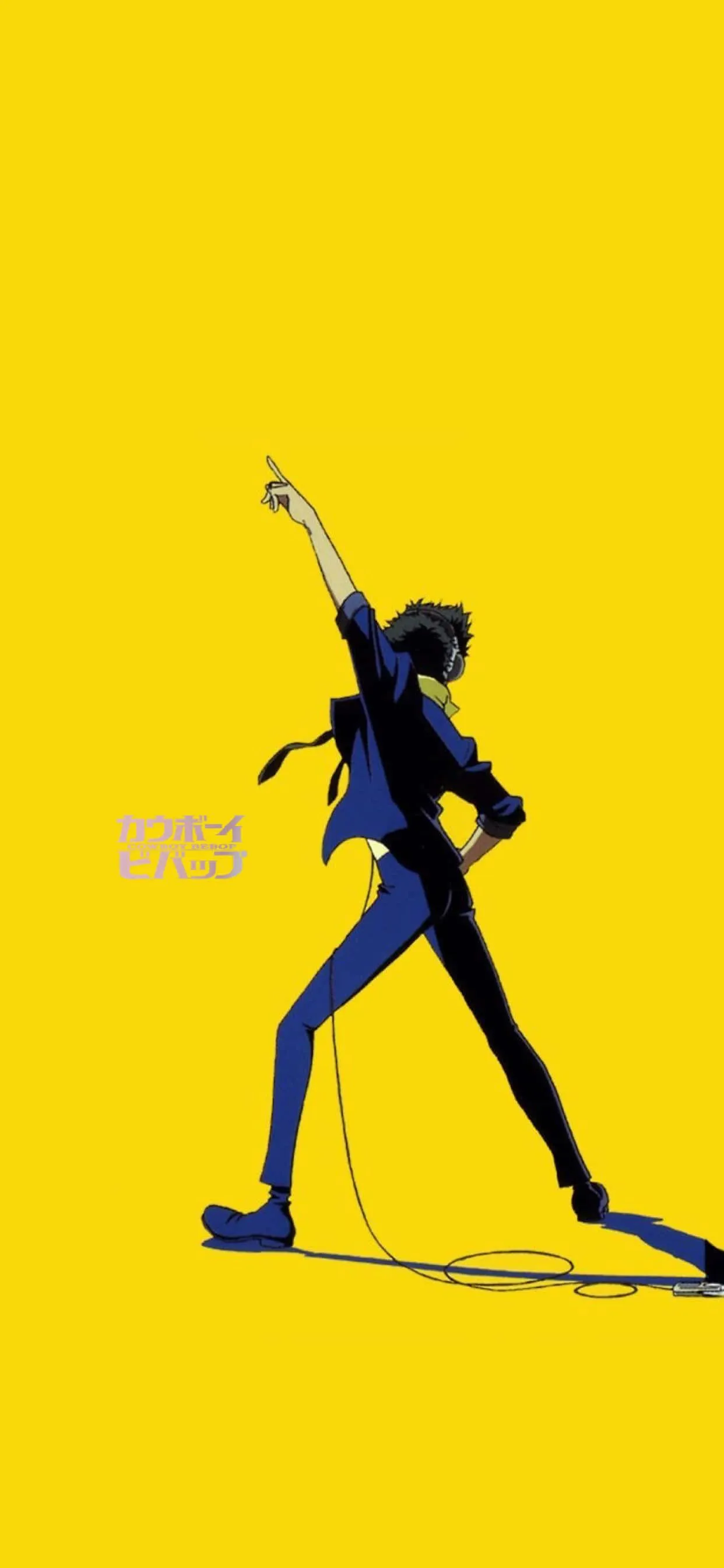 Download “Explore the world with Cowboy Bebop on your iPhone.” Wallpaper