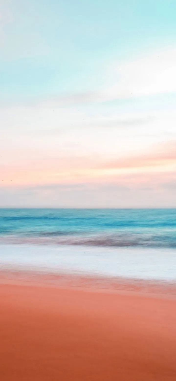 Simple Seashore Gradient 4K Phone Wallpaper