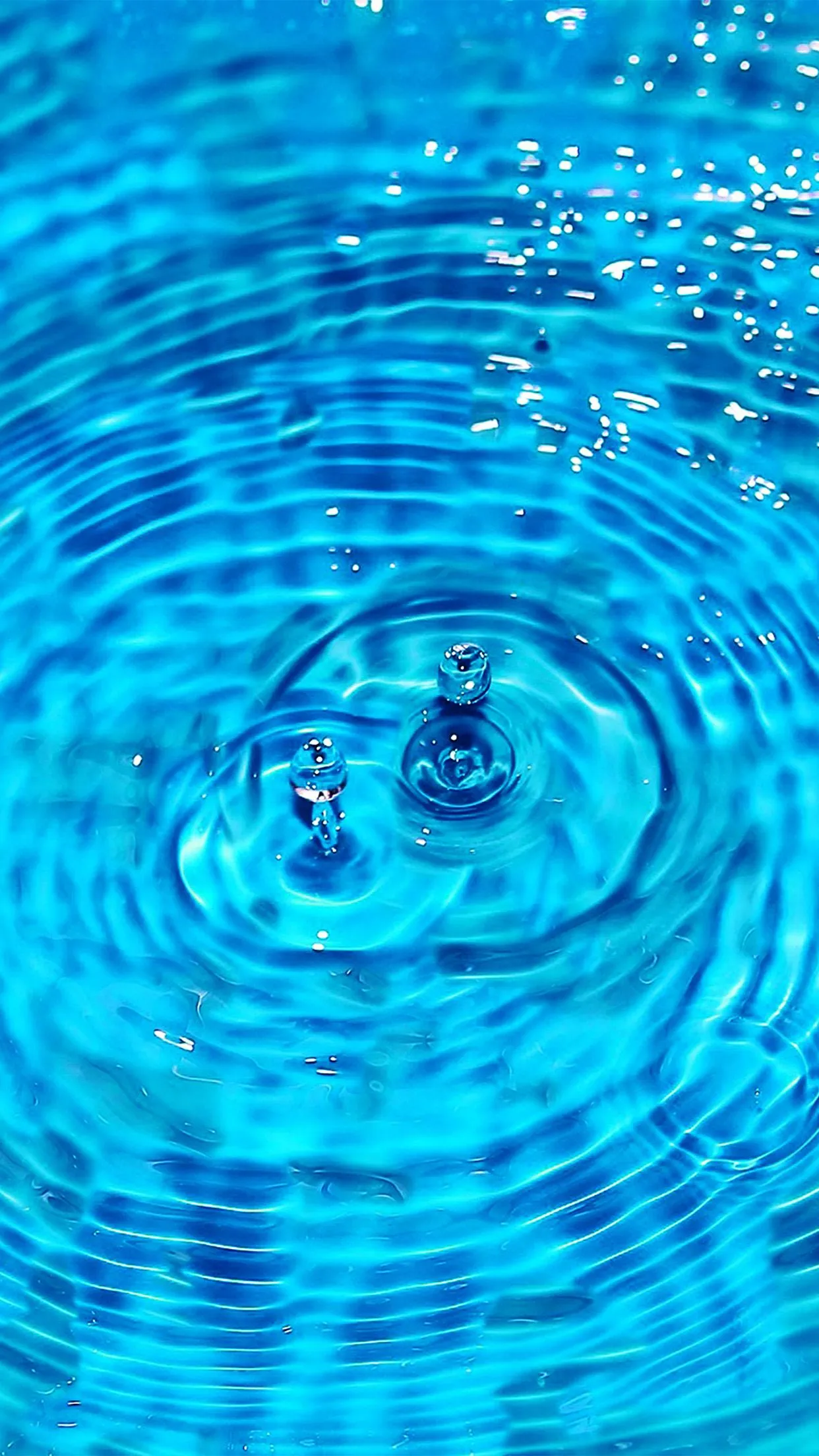 iPhone X wallpaper. water cool blue drop swim pool vacation