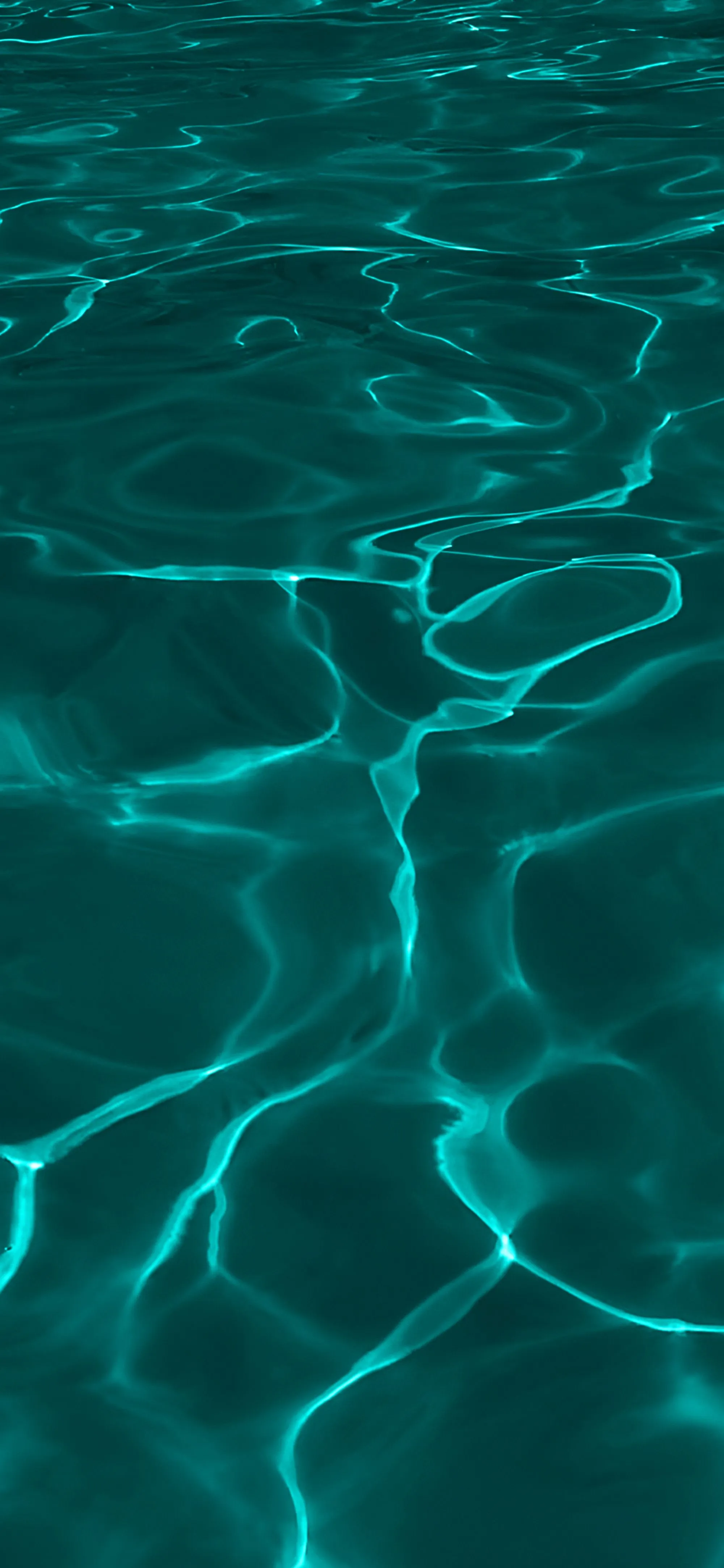 Neon Water Reflection Dark Wallpaper Wallpaper HD