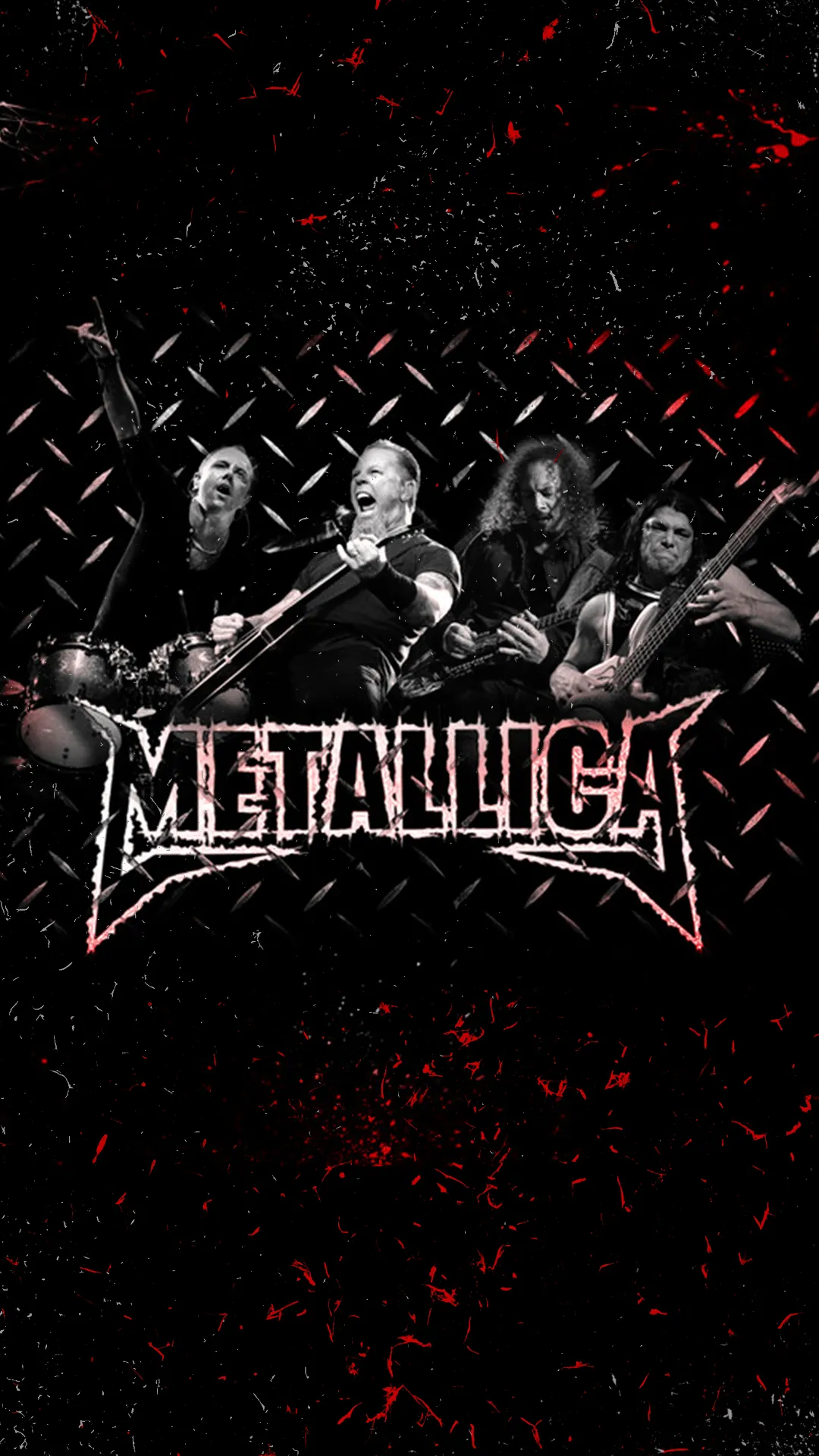 Metallica Rock Band Wallpaper for Phone