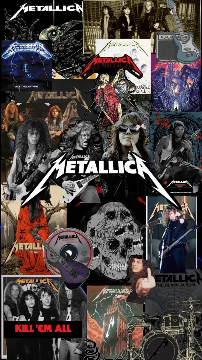 Metallica wallpaper. Band wallpaper, Ride the lightning, Wallpaper
