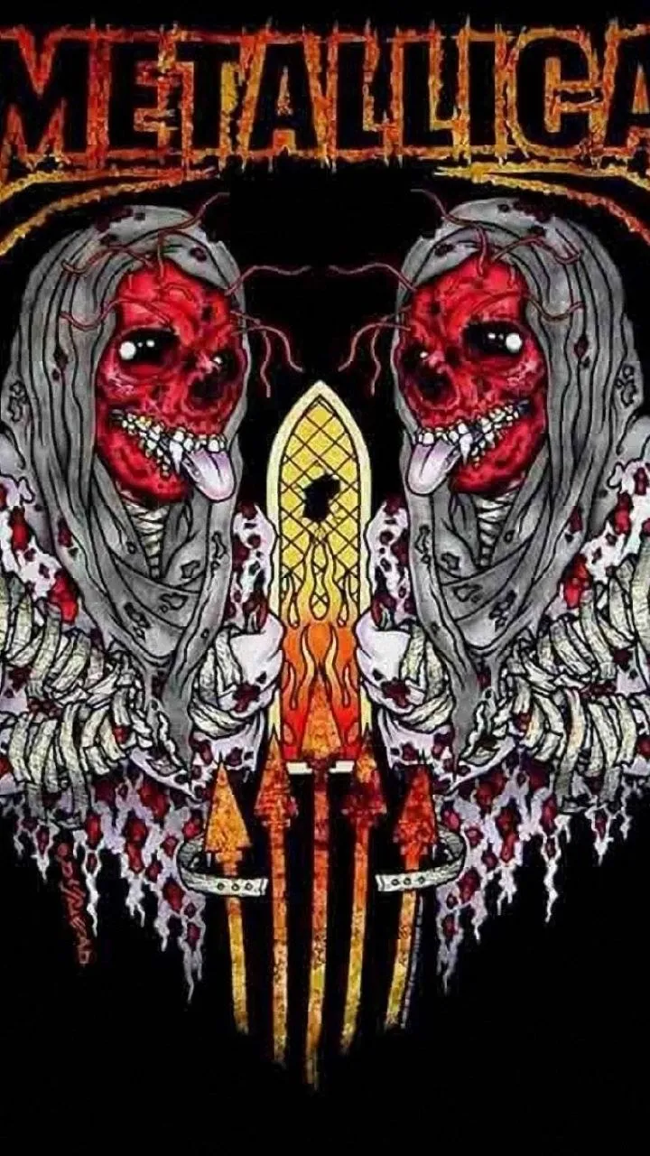 Phone wallpaper: Metallica, Music 1234336