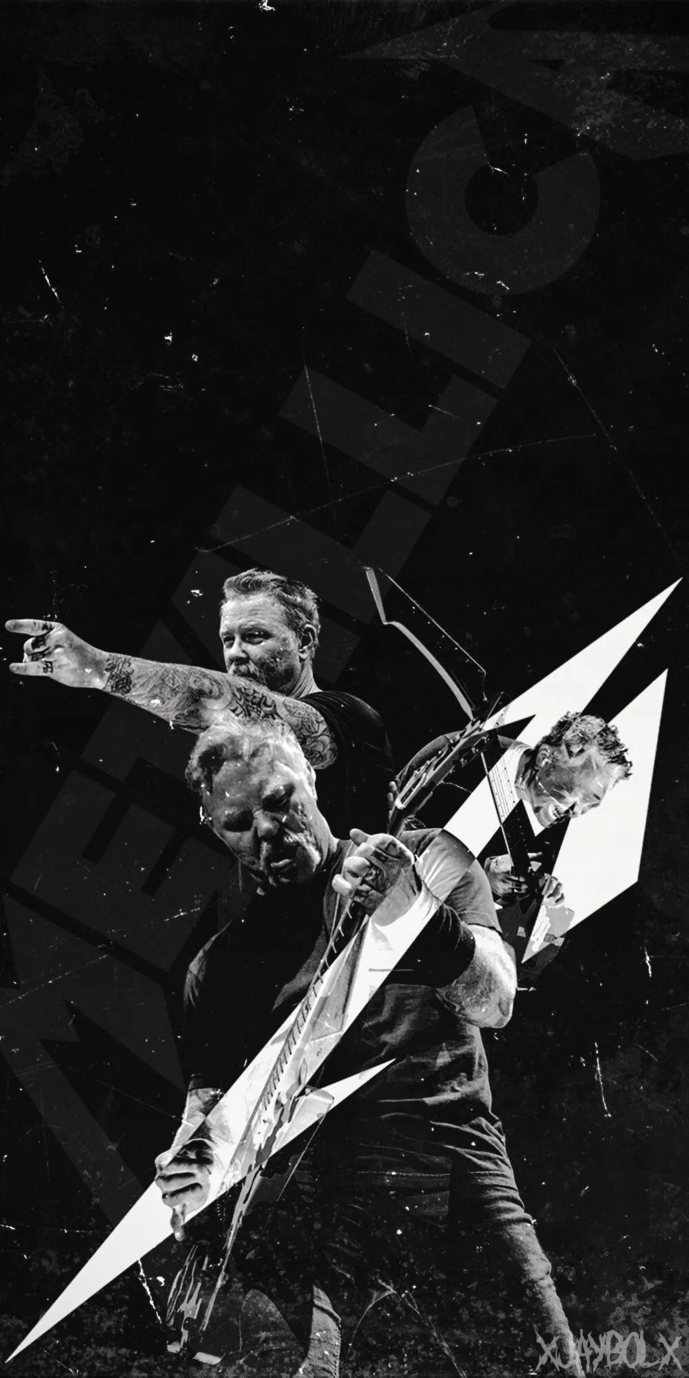 James Hetfield phone wallpaper
