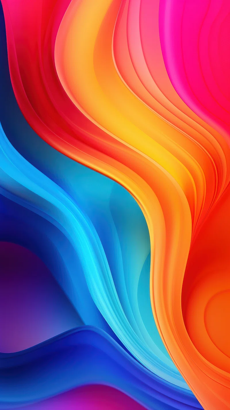 iPhone Wallpaper Rainbow Abstract Image Wallpaper