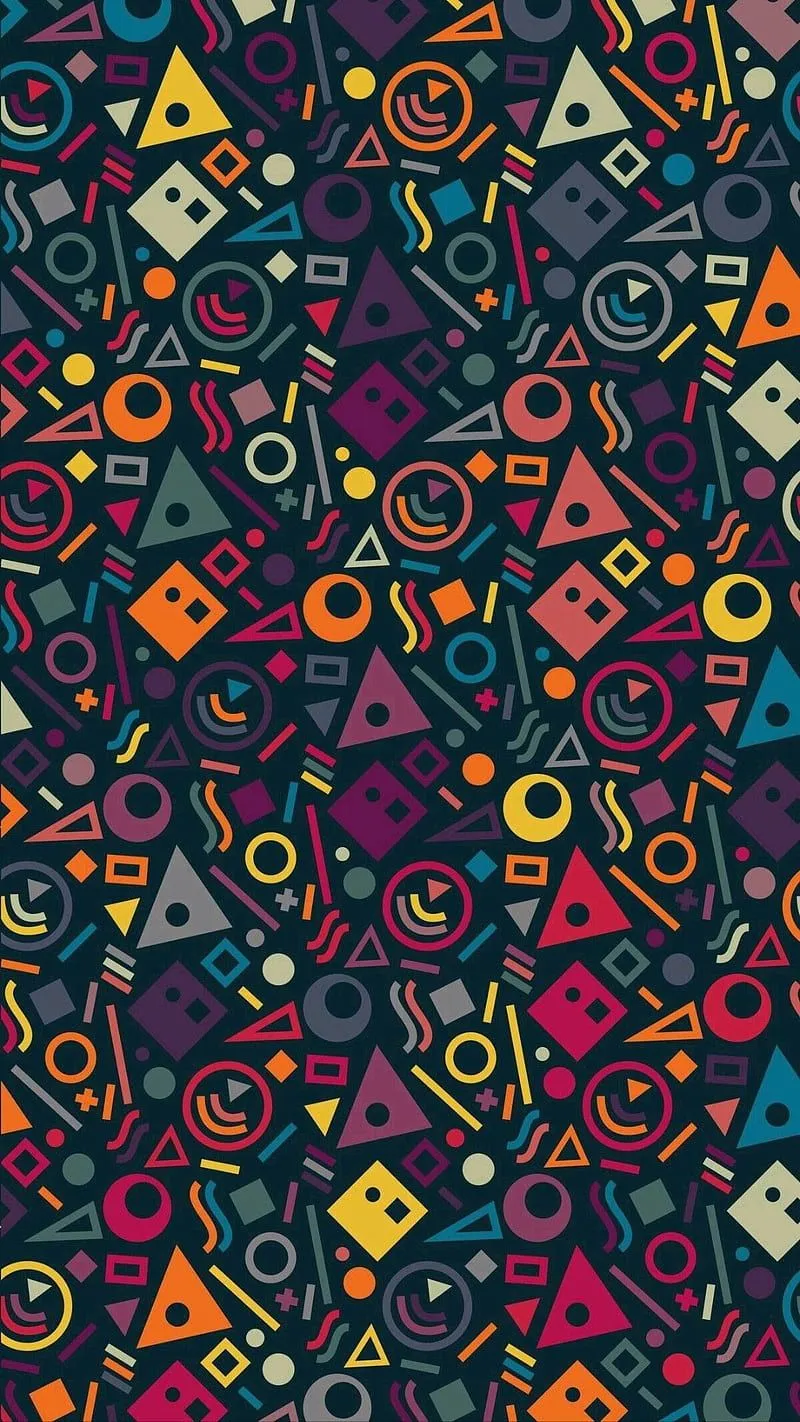 Random, abstract, forma, cube, triangle, creative, pattern, HD phone wallpaper