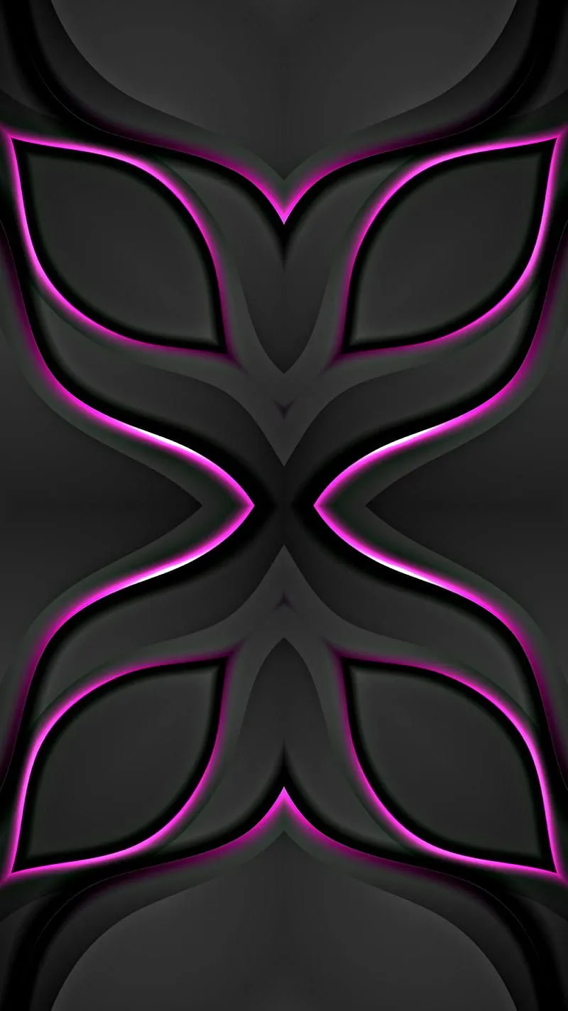 Doors, abstract, android, black, galaxy, iphone, mate, modern, neon, pink, HD phone wallpaper