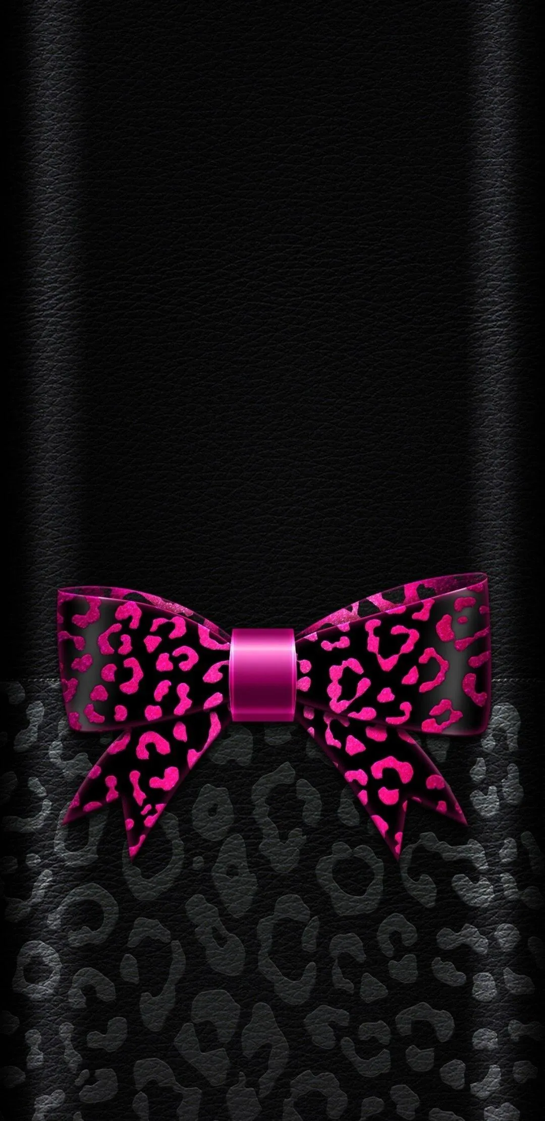 Black and Pink Girly Wallpaper