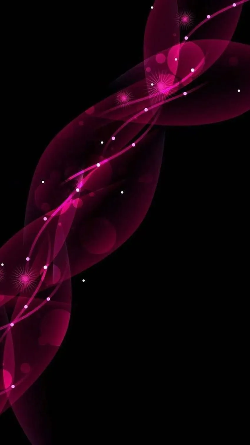 Pink iPhone, Dark Pink and Black HD phone wallpaper