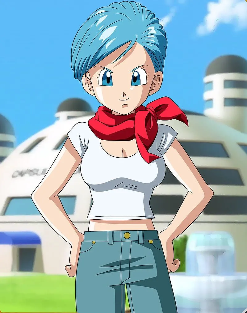 Dragon ball super, bulma anime, goku, silverb, HD phone wallpaper