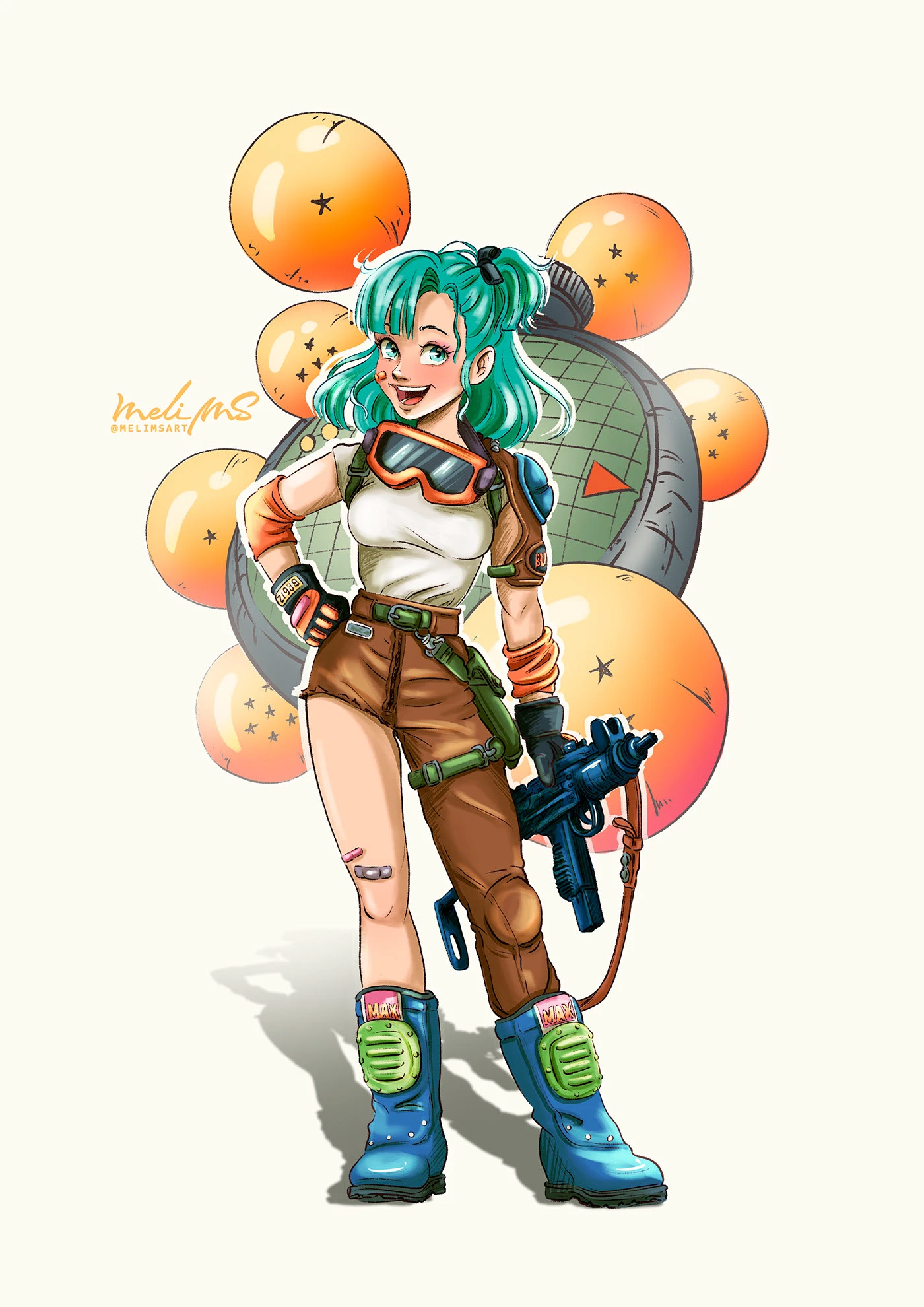 Bulma. Dragon Ball - Behance