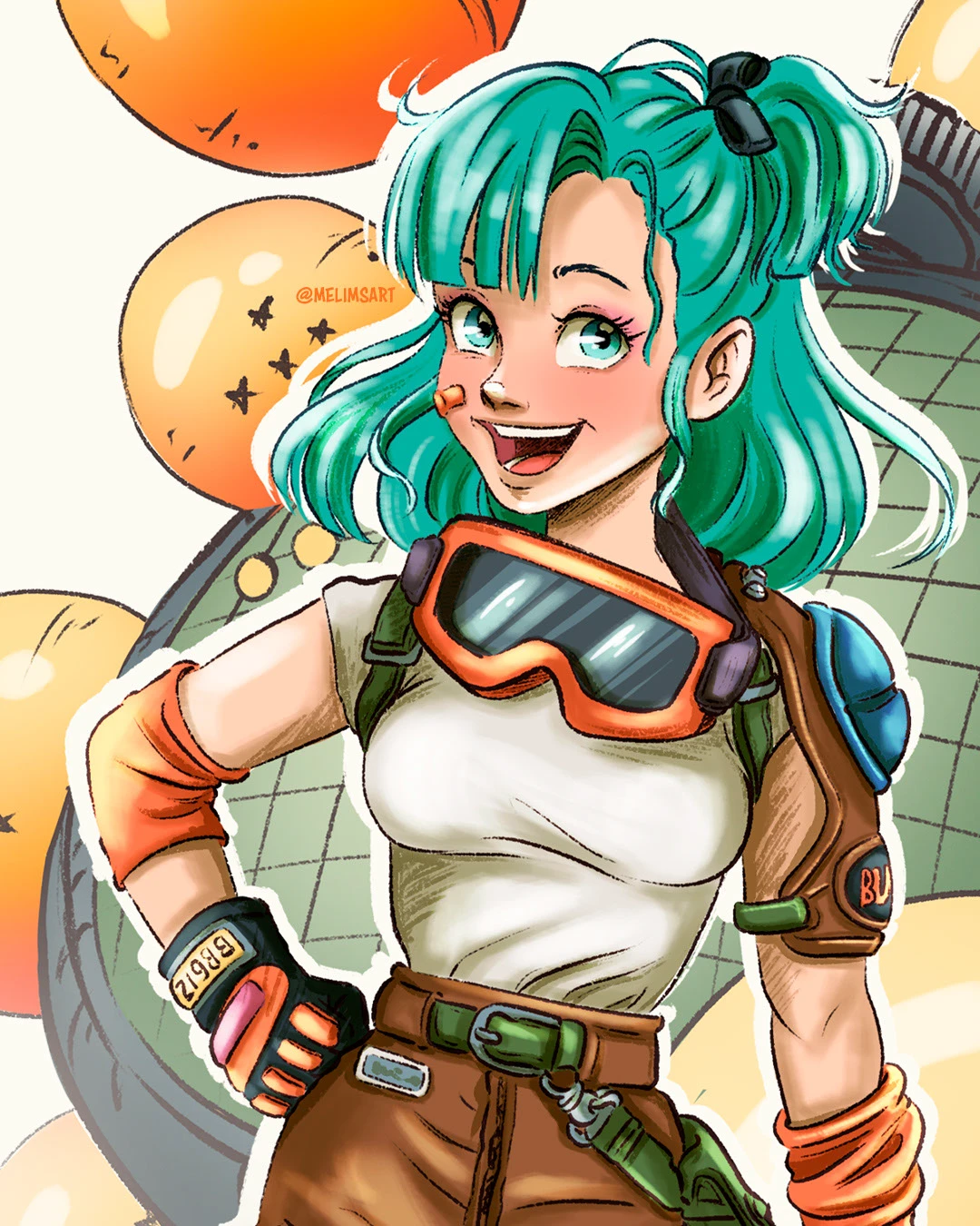 Bulma. Dragon Ball - Behance
