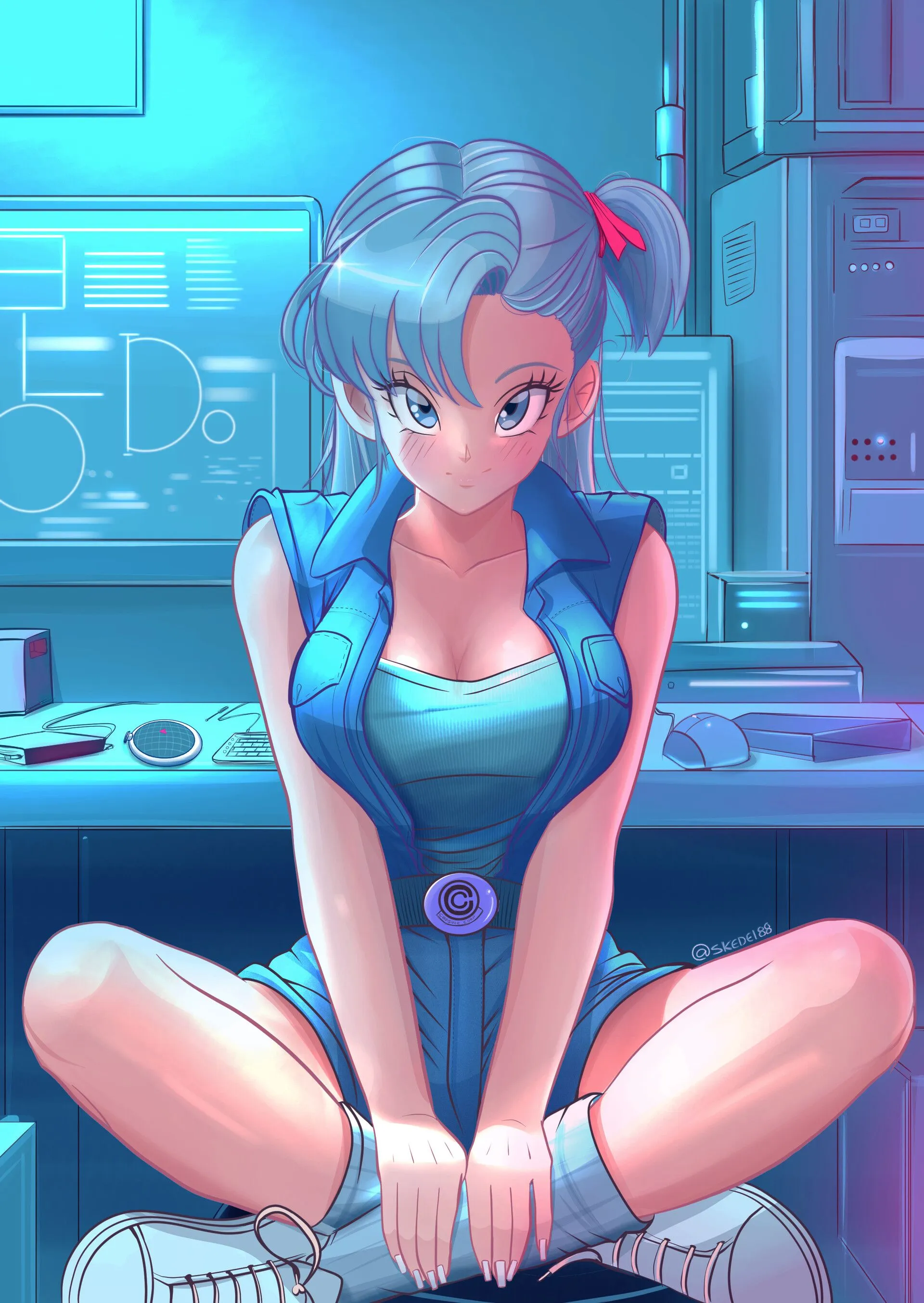 BULMA FANART DRAGON BALL