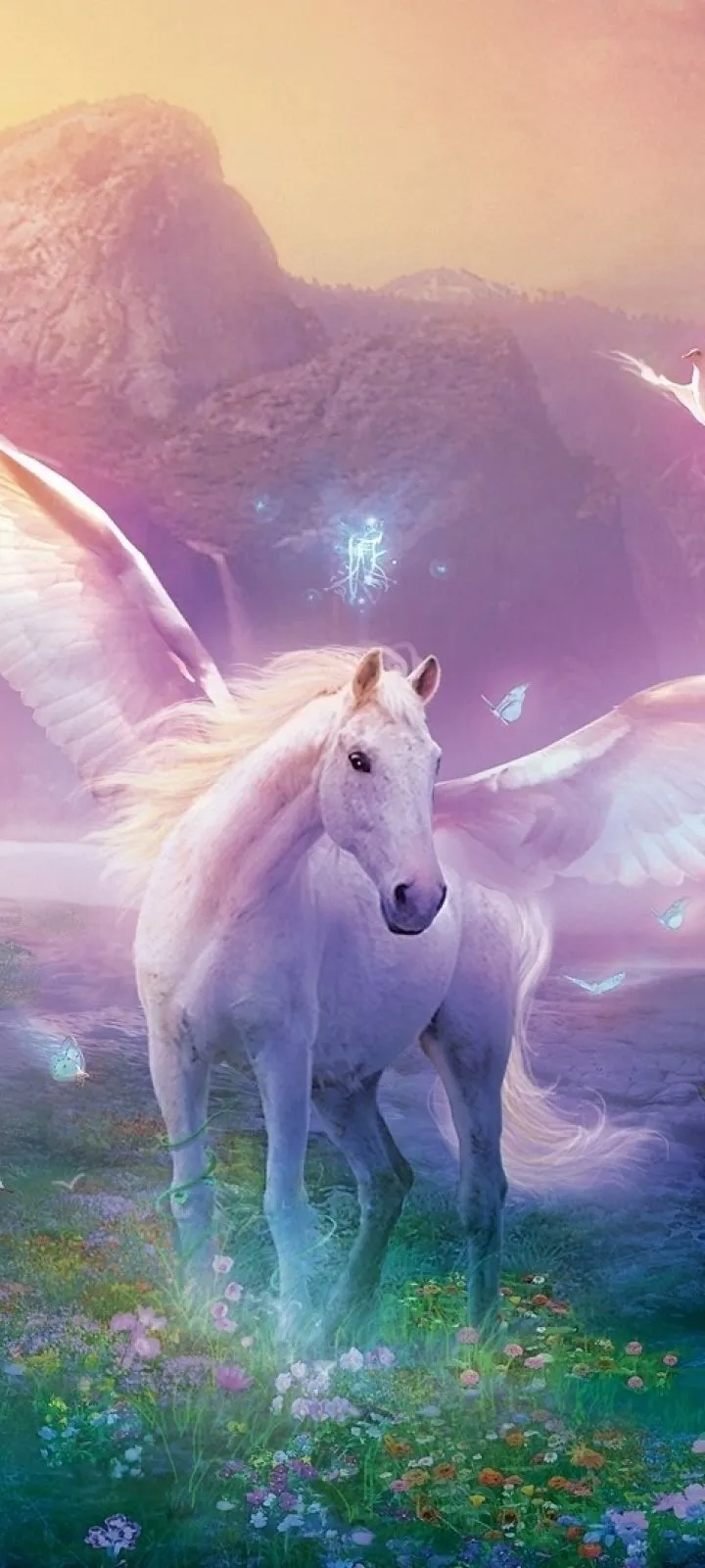 Phone wallpaper: Fantasy, Pegasus, Fantasy Animals 1173157