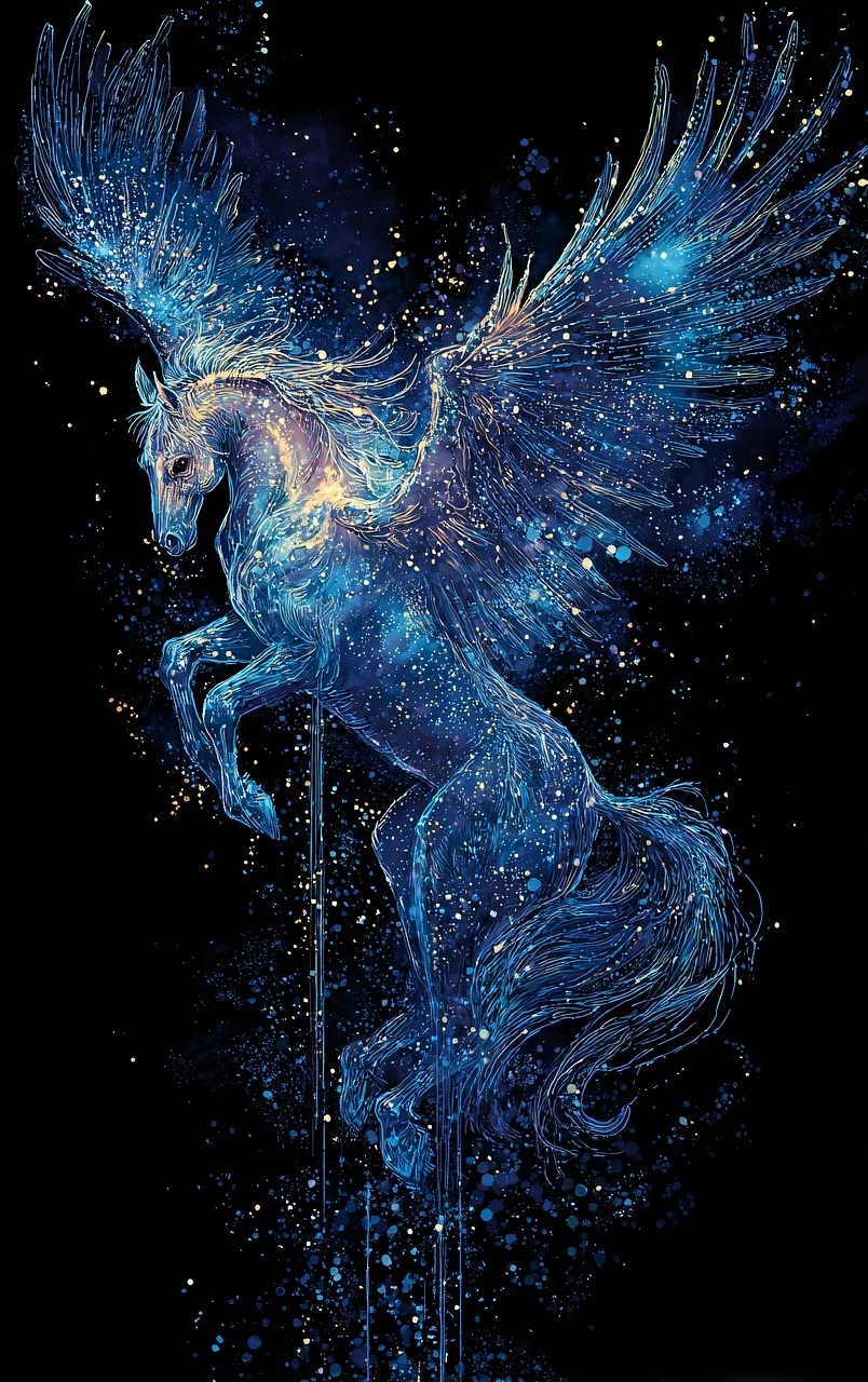 Free Constellation Pegasus & Pegasus Image